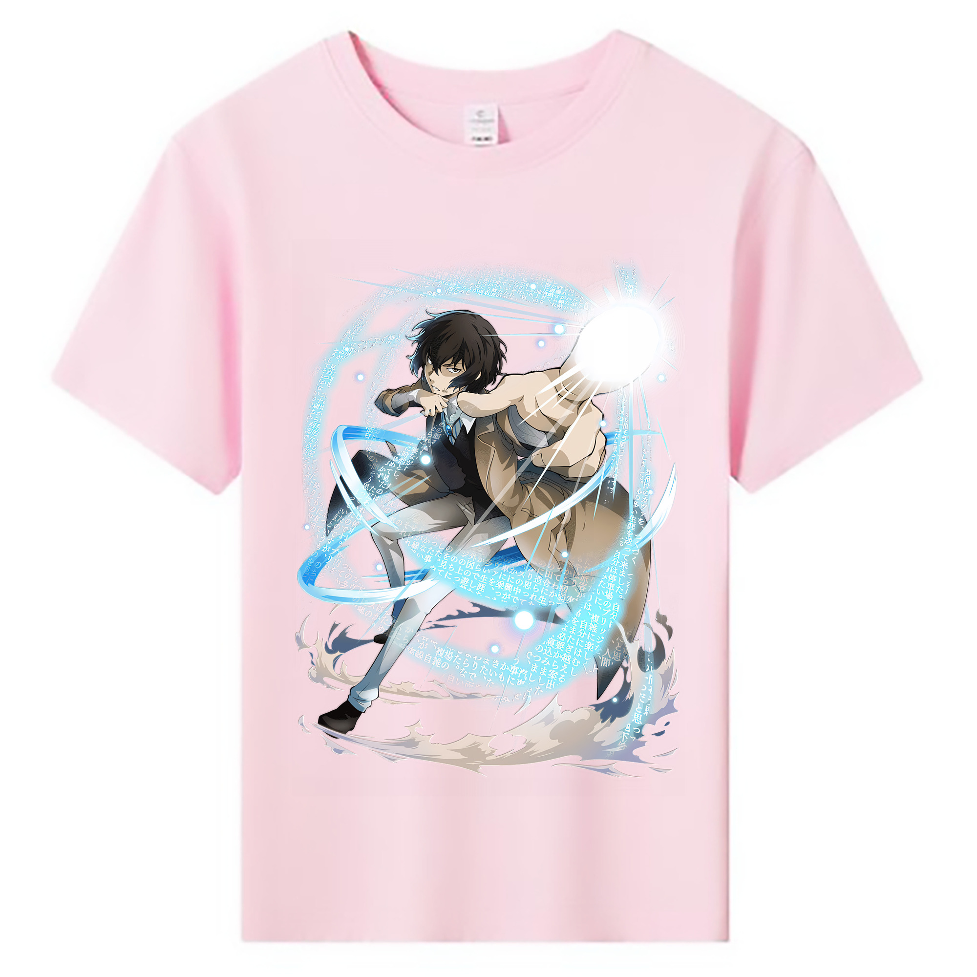 （画像用） 文豪ストレイドッグス Bungo Stray Dogs 綿100％キッズTシャツ（フロントプリント）