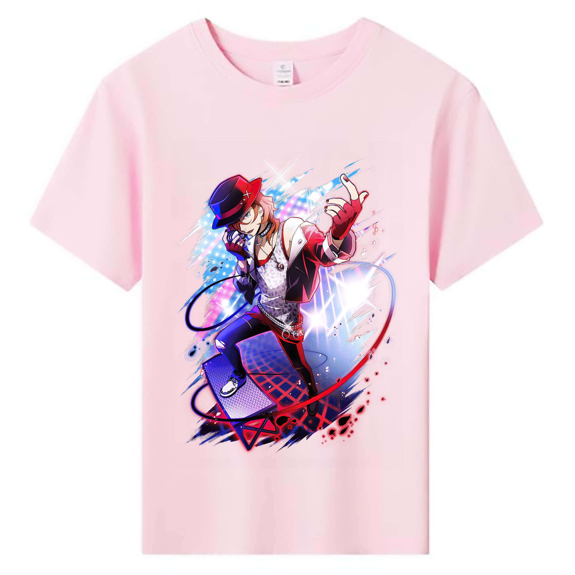 （画像用） 文豪ストレイドッグス Bungo Stray Dogs 綿100％キッズTシャツ（フロントプリント）