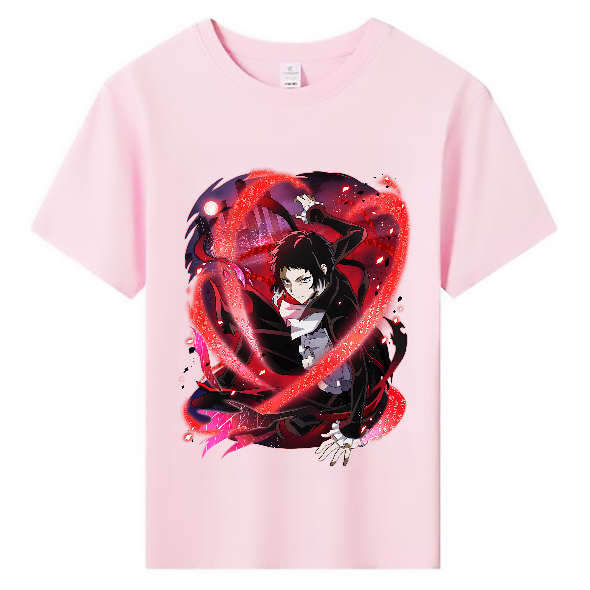 （画像用） 文豪ストレイドッグス Bungo Stray Dogs 綿100％キッズTシャツ（フロントプリント）