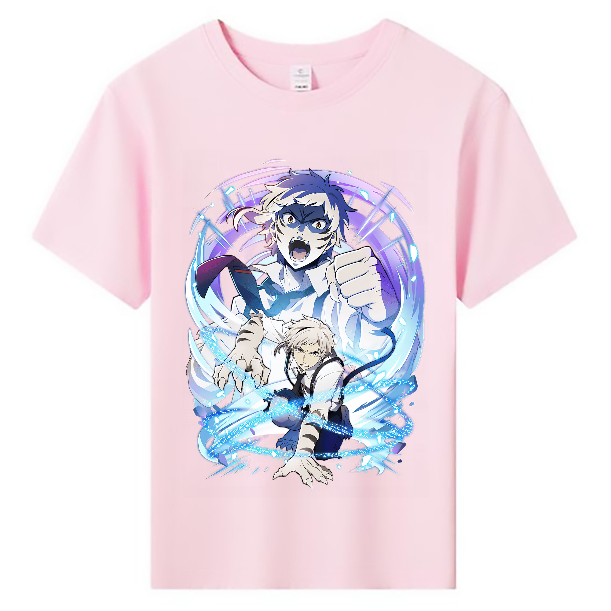 （画像用） 文豪ストレイドッグス Bungo Stray Dogs 綿100％キッズTシャツ（フロントプリント）