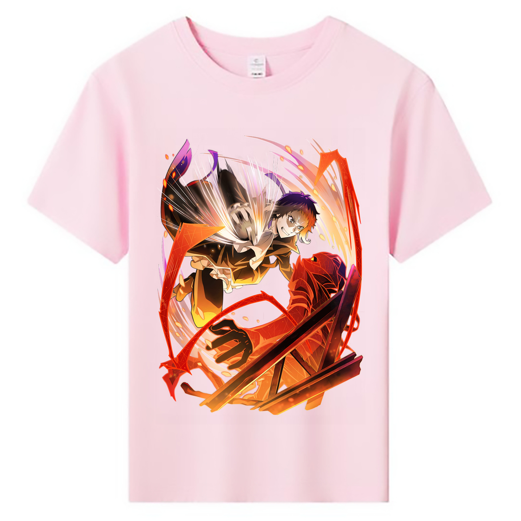 （画像用） 文豪ストレイドッグス Bungo Stray Dogs 綿100％キッズTシャツ（フロントプリント）