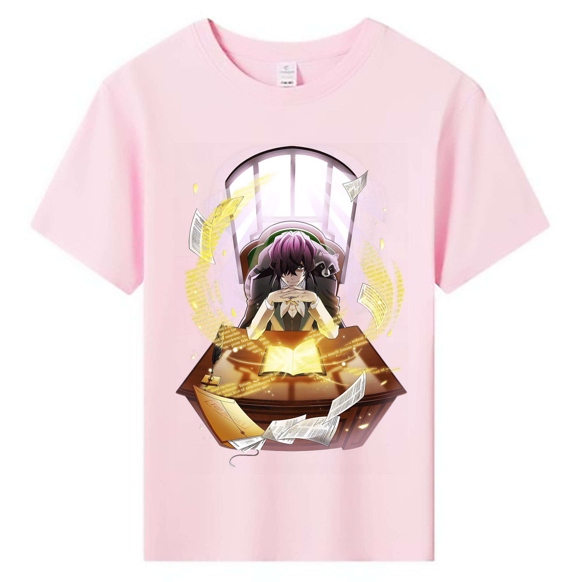（画像用） 文豪ストレイドッグス Bungo Stray Dogs 綿100％キッズTシャツ（フロントプリント）