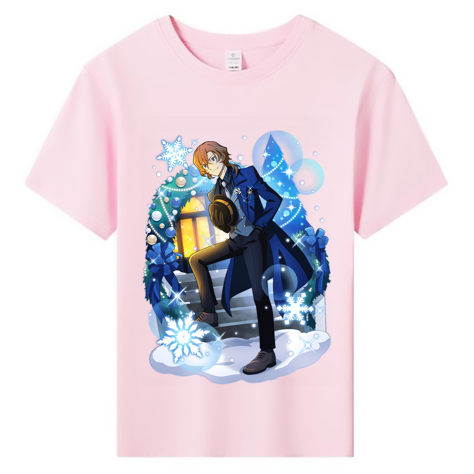 （画像用） 文豪ストレイドッグス Bungo Stray Dogs 綿100％キッズTシャツ（フロントプリント）