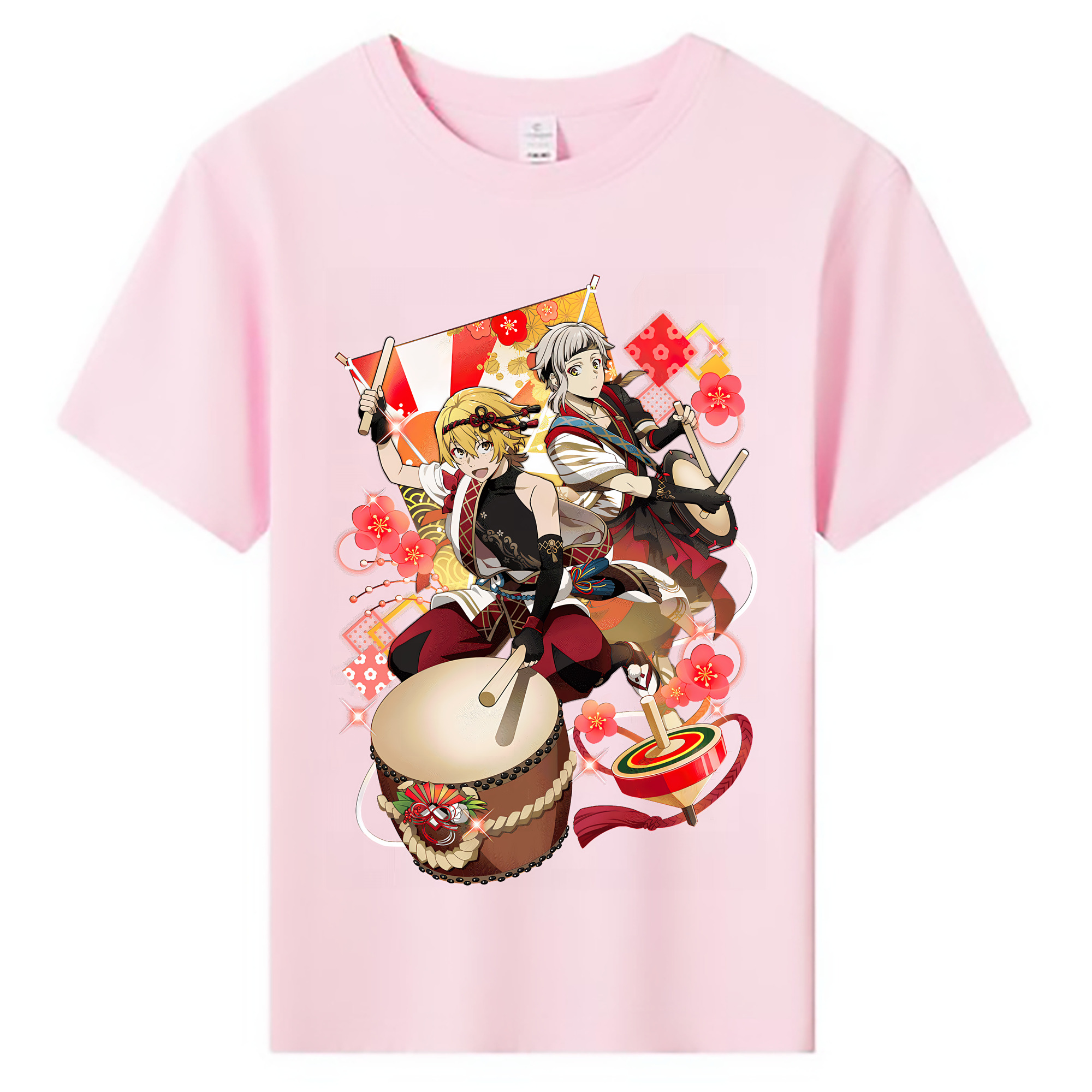 （画像用） 文豪ストレイドッグス Bungo Stray Dogs 綿100％キッズTシャツ（フロントプリント）