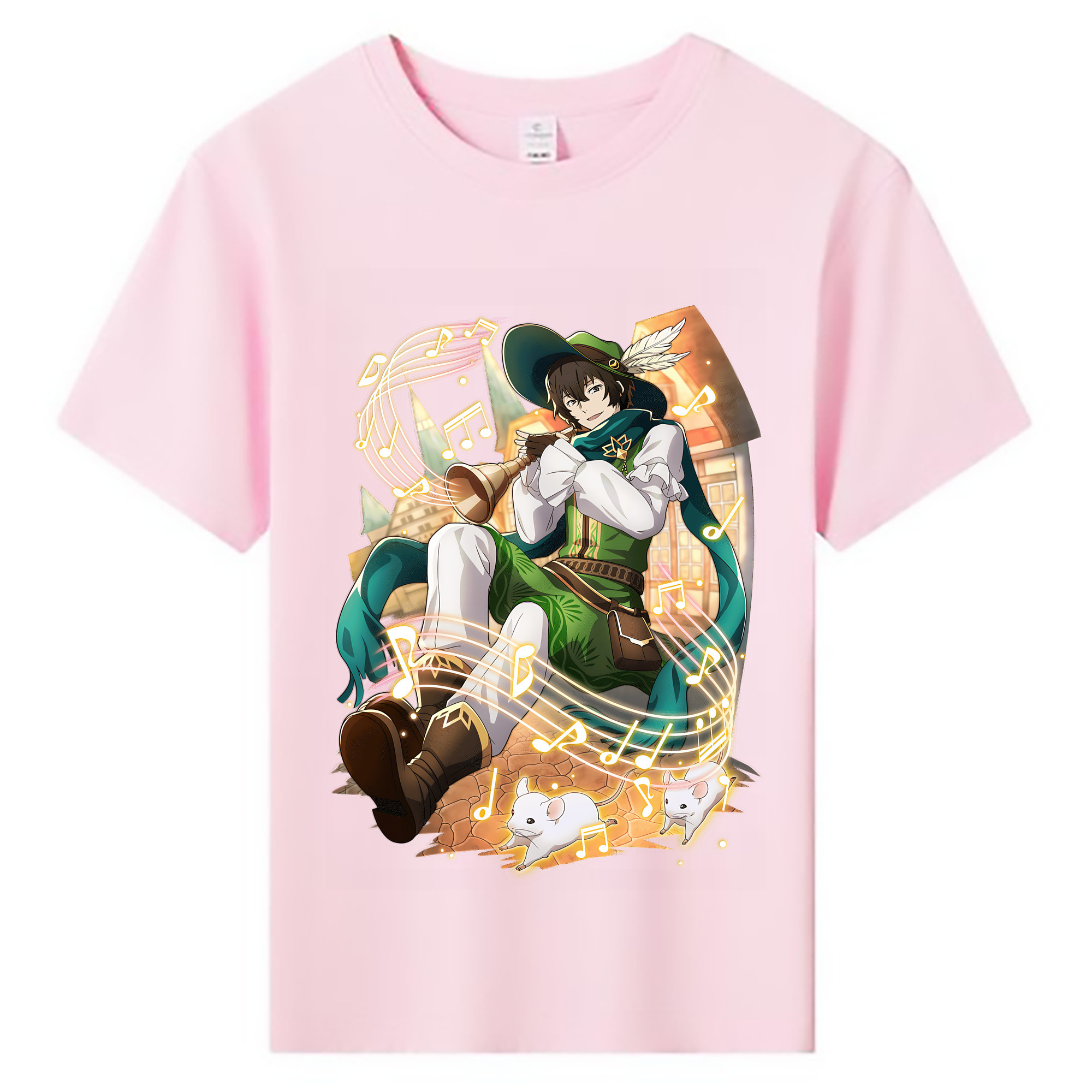 （画像用） 文豪ストレイドッグス Bungo Stray Dogs 綿100％キッズTシャツ（フロントプリント）