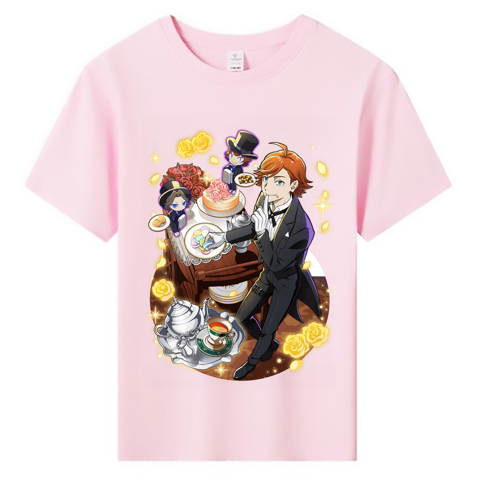 （画像用） 文豪ストレイドッグス Bungo Stray Dogs 綿100％キッズTシャツ（フロントプリント）