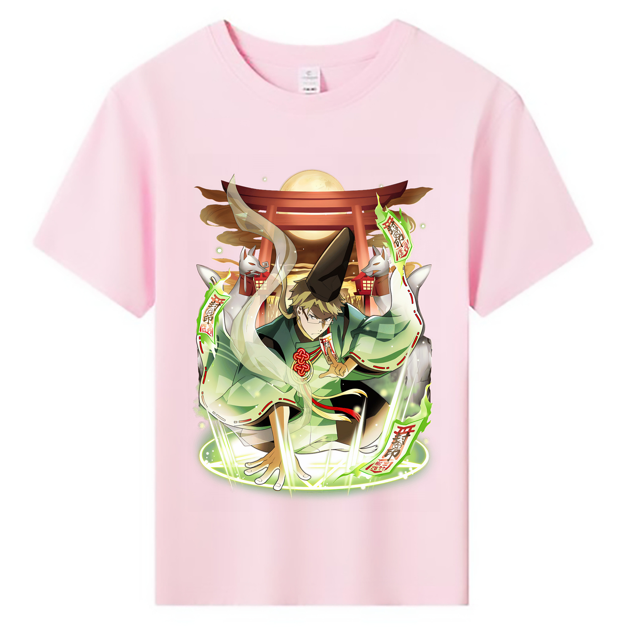 （画像用） 文豪ストレイドッグス Bungo Stray Dogs 綿100％キッズTシャツ（フロントプリント）
