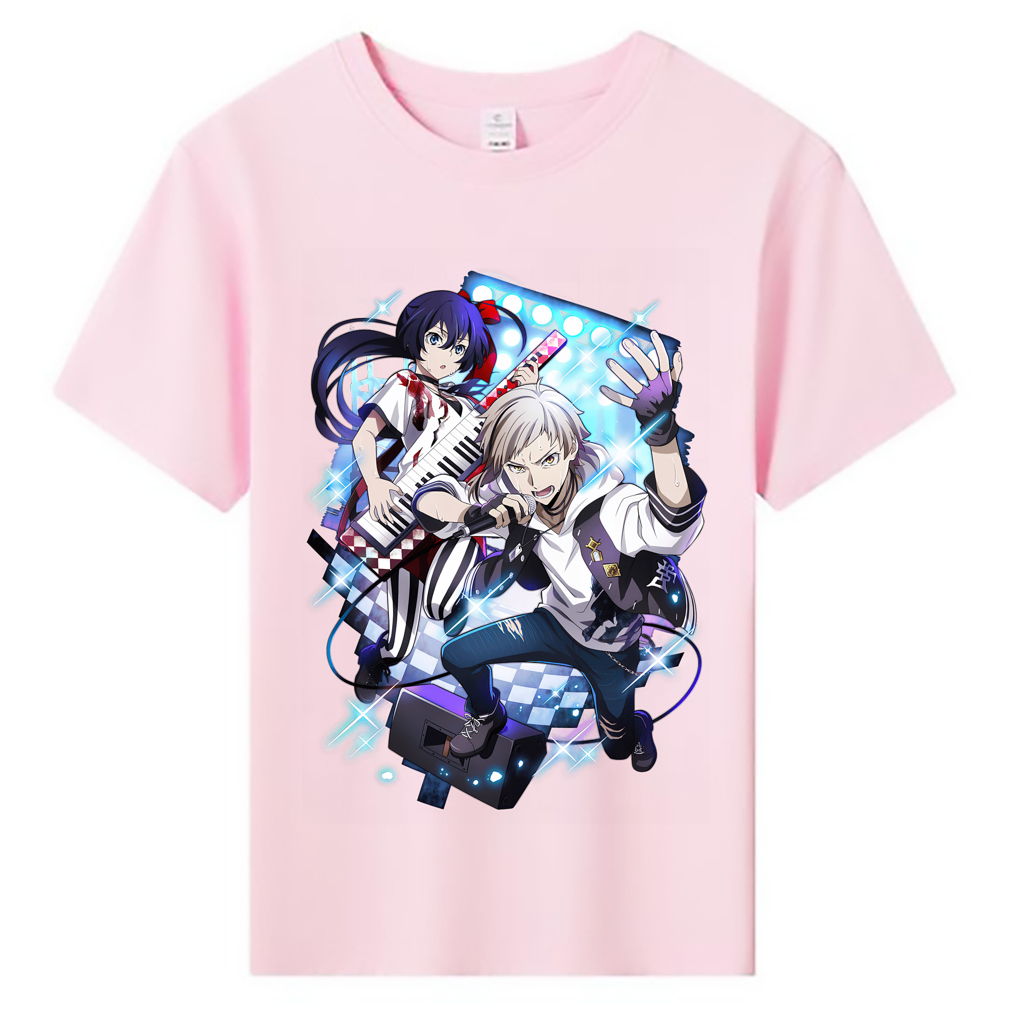 （画像用） 文豪ストレイドッグス Bungo Stray Dogs 綿100％キッズTシャツ（フロントプリント）