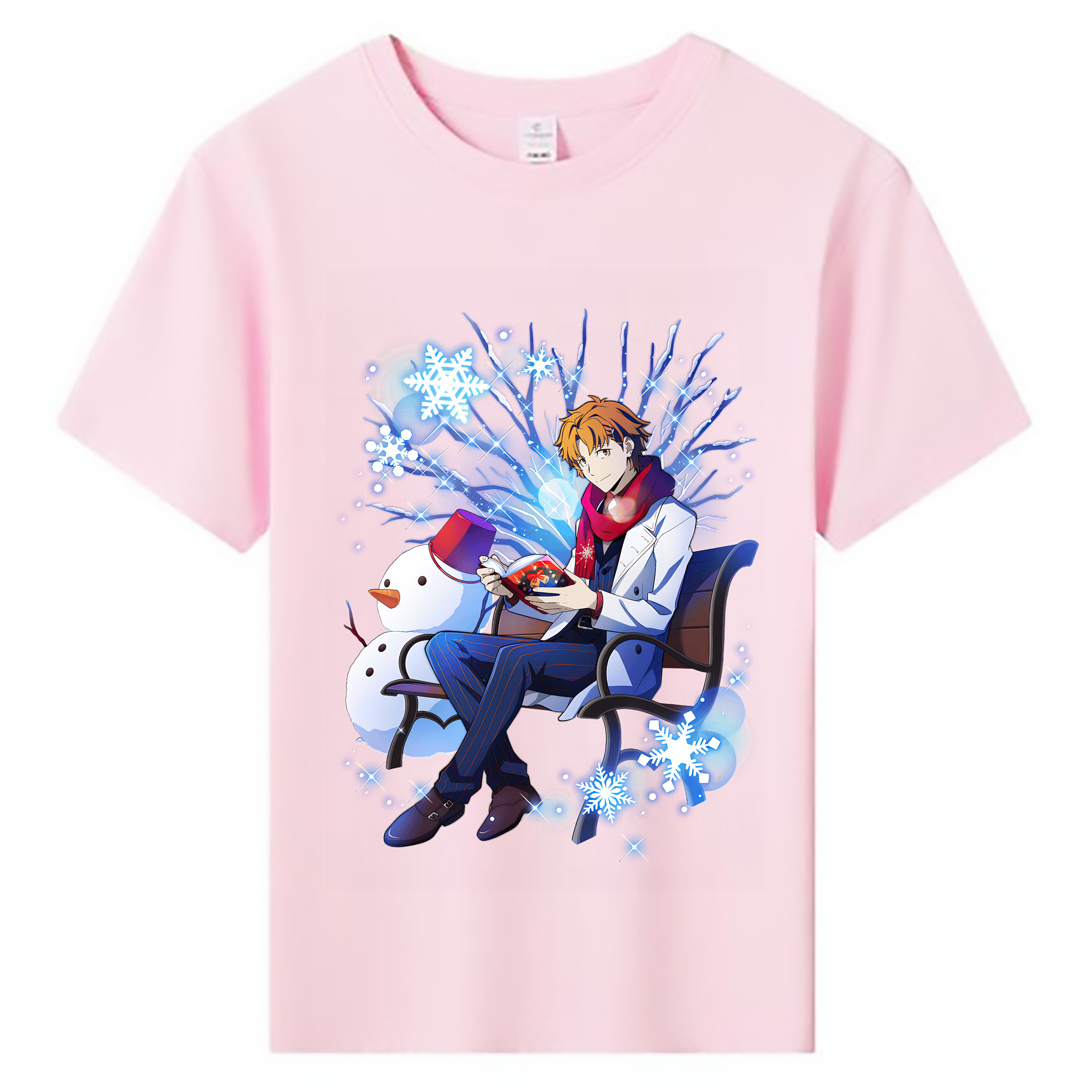 （画像用） 文豪ストレイドッグス Bungo Stray Dogs 綿100％キッズTシャツ（フロントプリント）