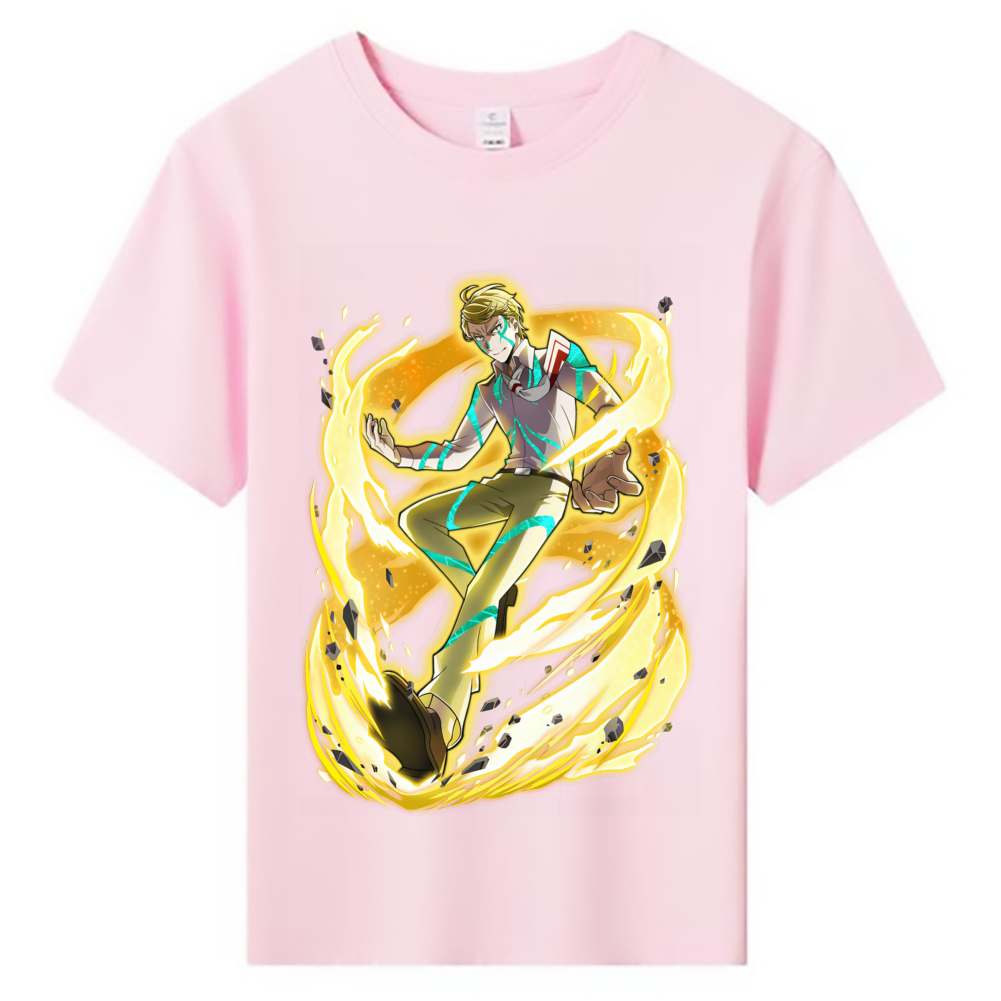 （画像用） 文豪ストレイドッグス Bungo Stray Dogs 綿100％キッズTシャツ（フロントプリント）