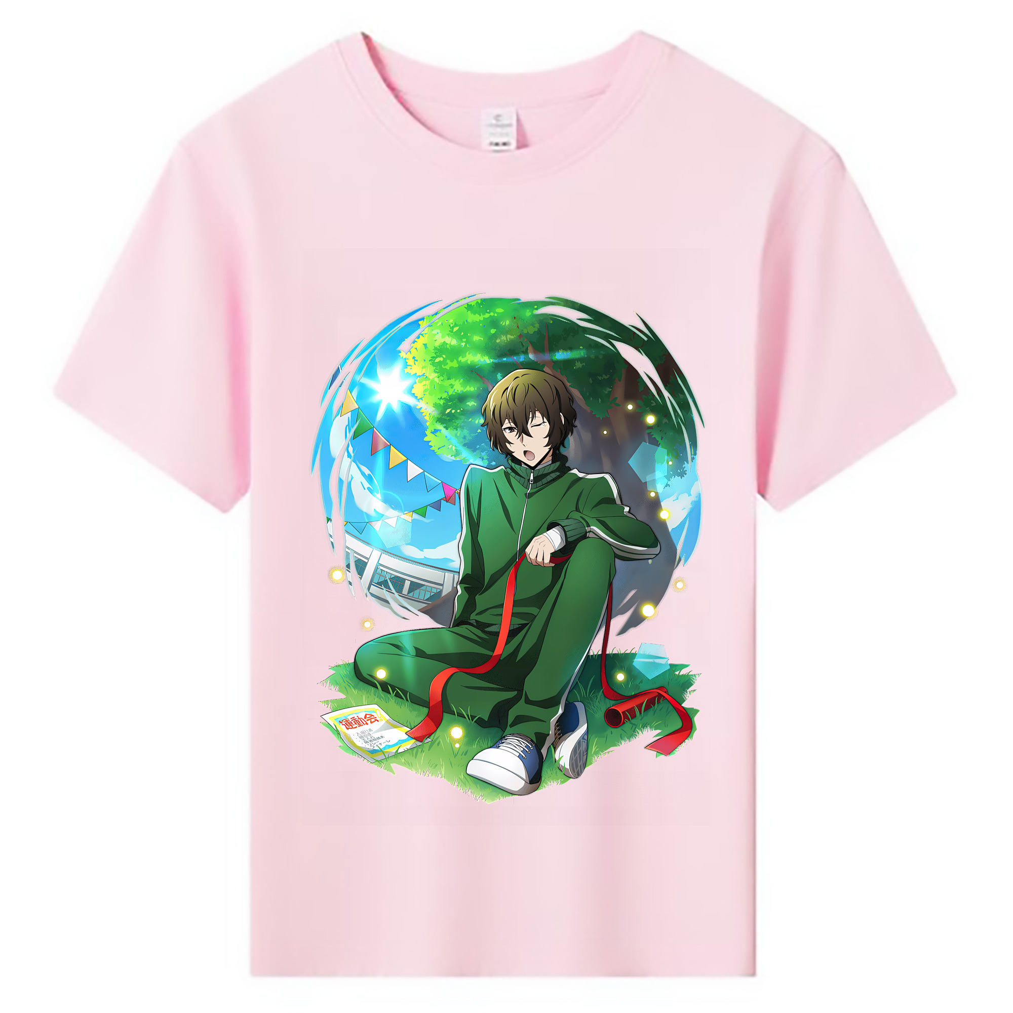 （画像用） 文豪ストレイドッグス Bungo Stray Dogs 綿100％キッズTシャツ（フロントプリント）