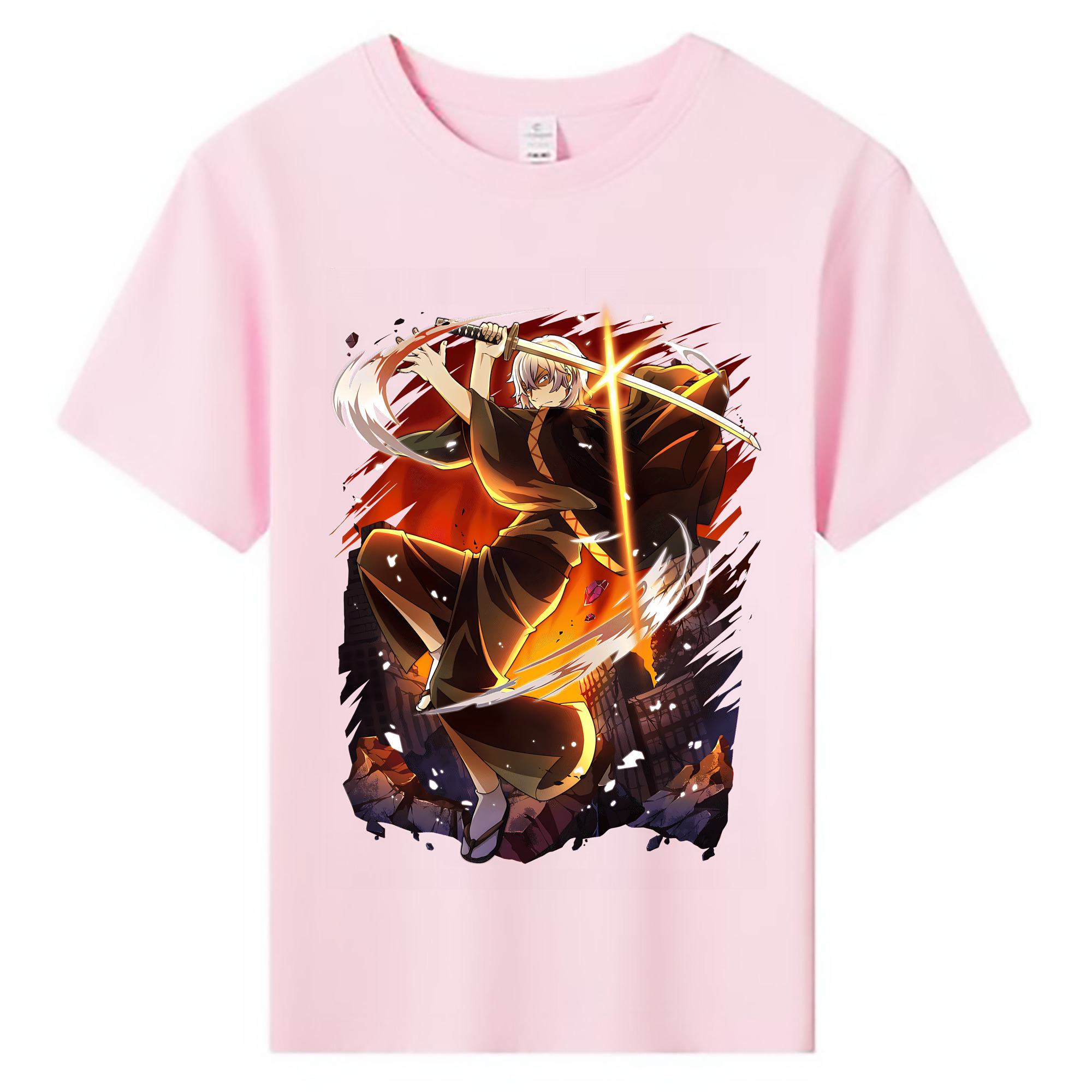 （画像用） 文豪ストレイドッグス Bungo Stray Dogs 綿100％キッズTシャツ（フロントプリント）