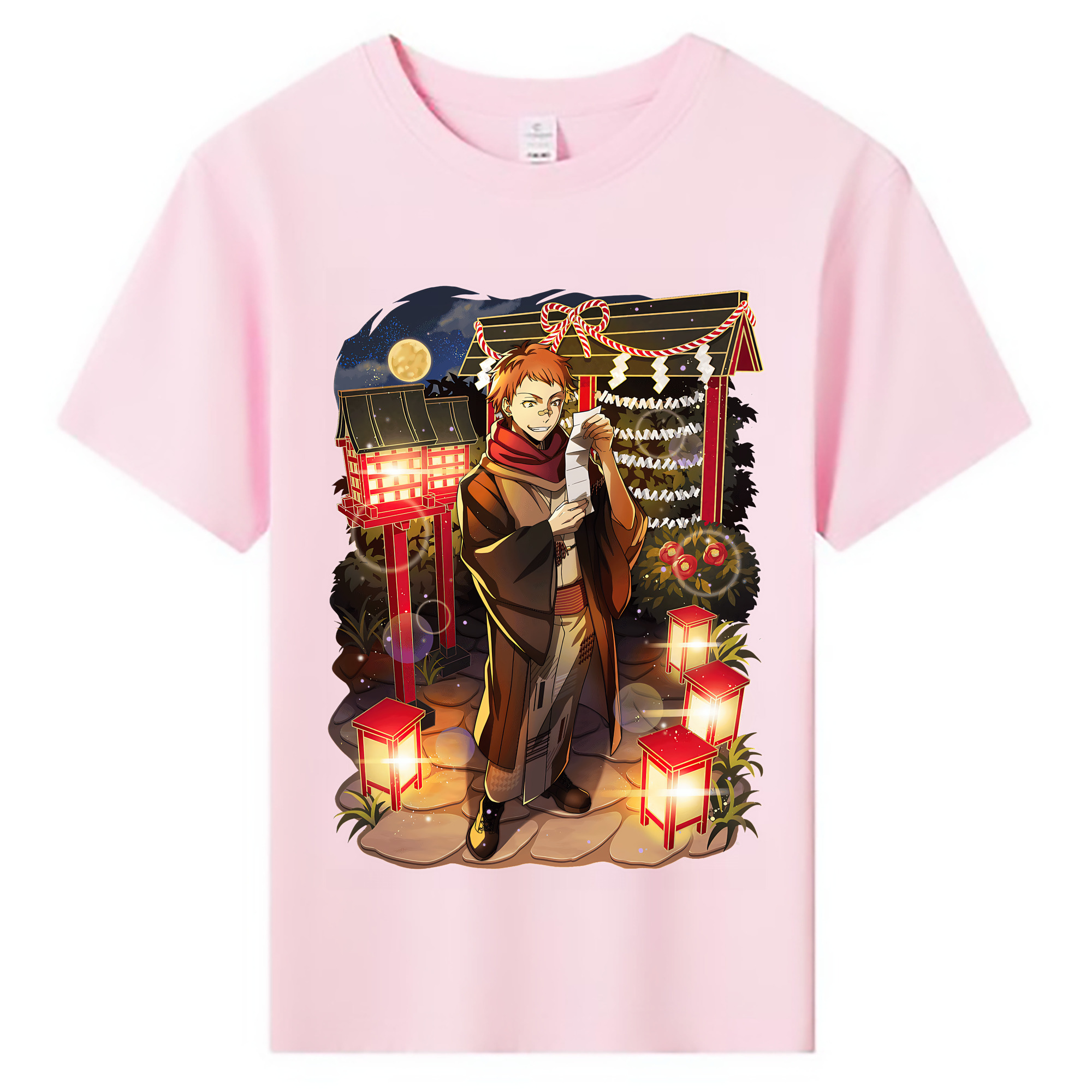 （画像用） 文豪ストレイドッグス Bungo Stray Dogs 綿100％キッズTシャツ（フロントプリント）