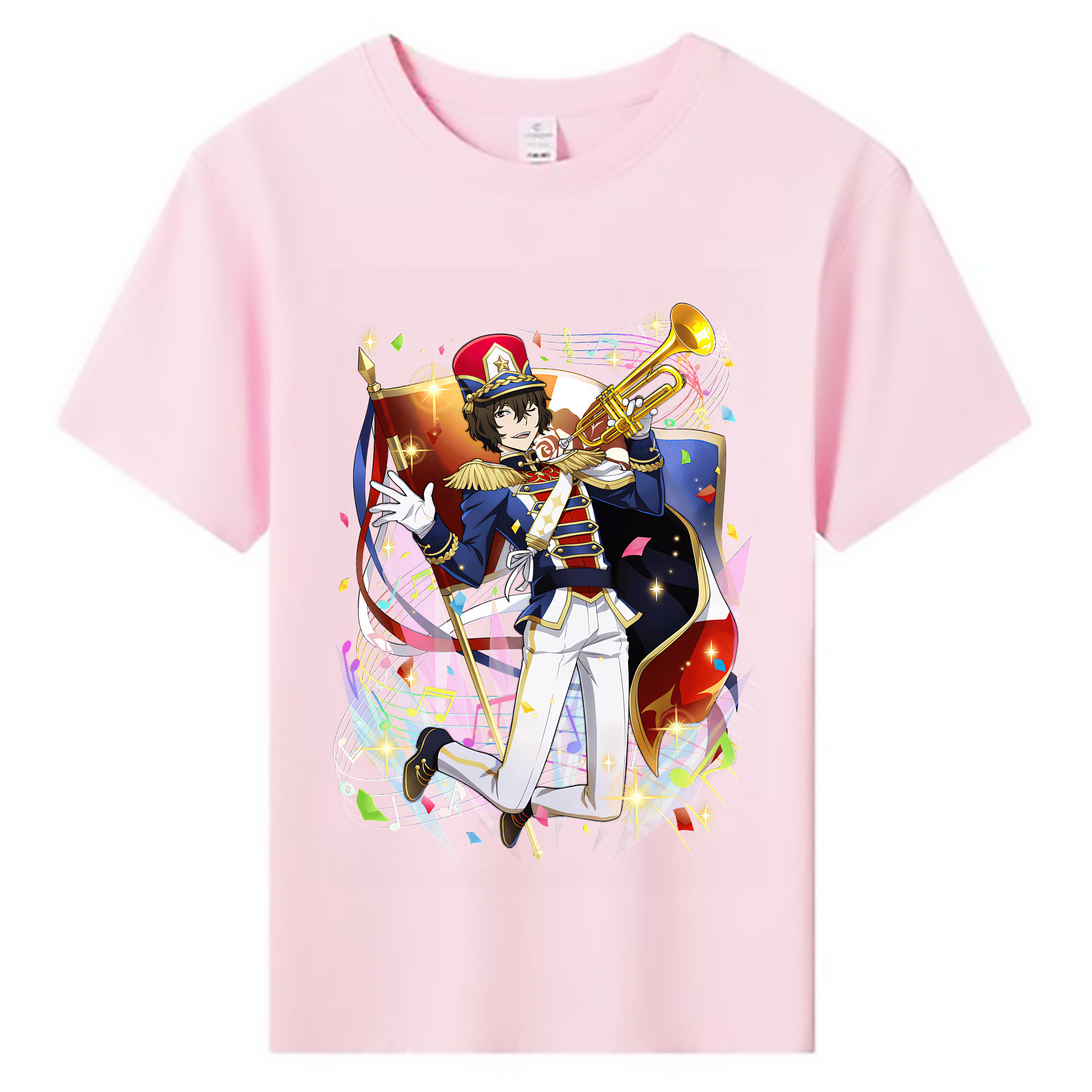 （画像用） 文豪ストレイドッグス Bungo Stray Dogs 綿100％キッズTシャツ（フロントプリント）