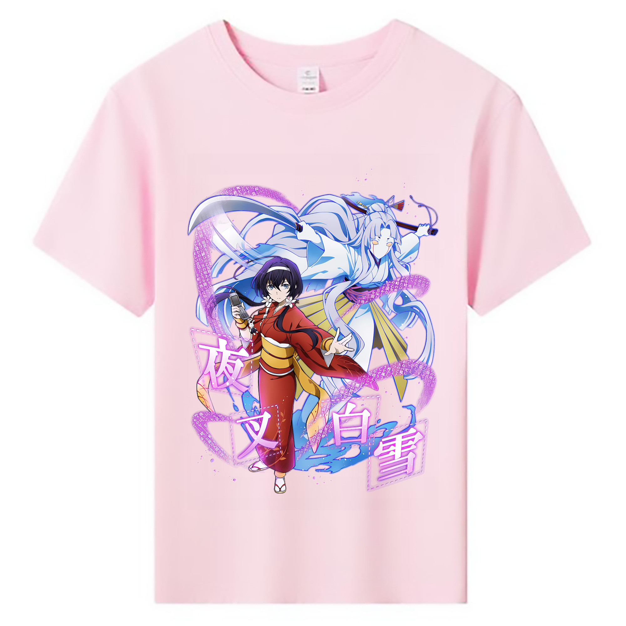（画像用） 文豪ストレイドッグス Bungo Stray Dogs 綿100％キッズTシャツ（フロントプリント）