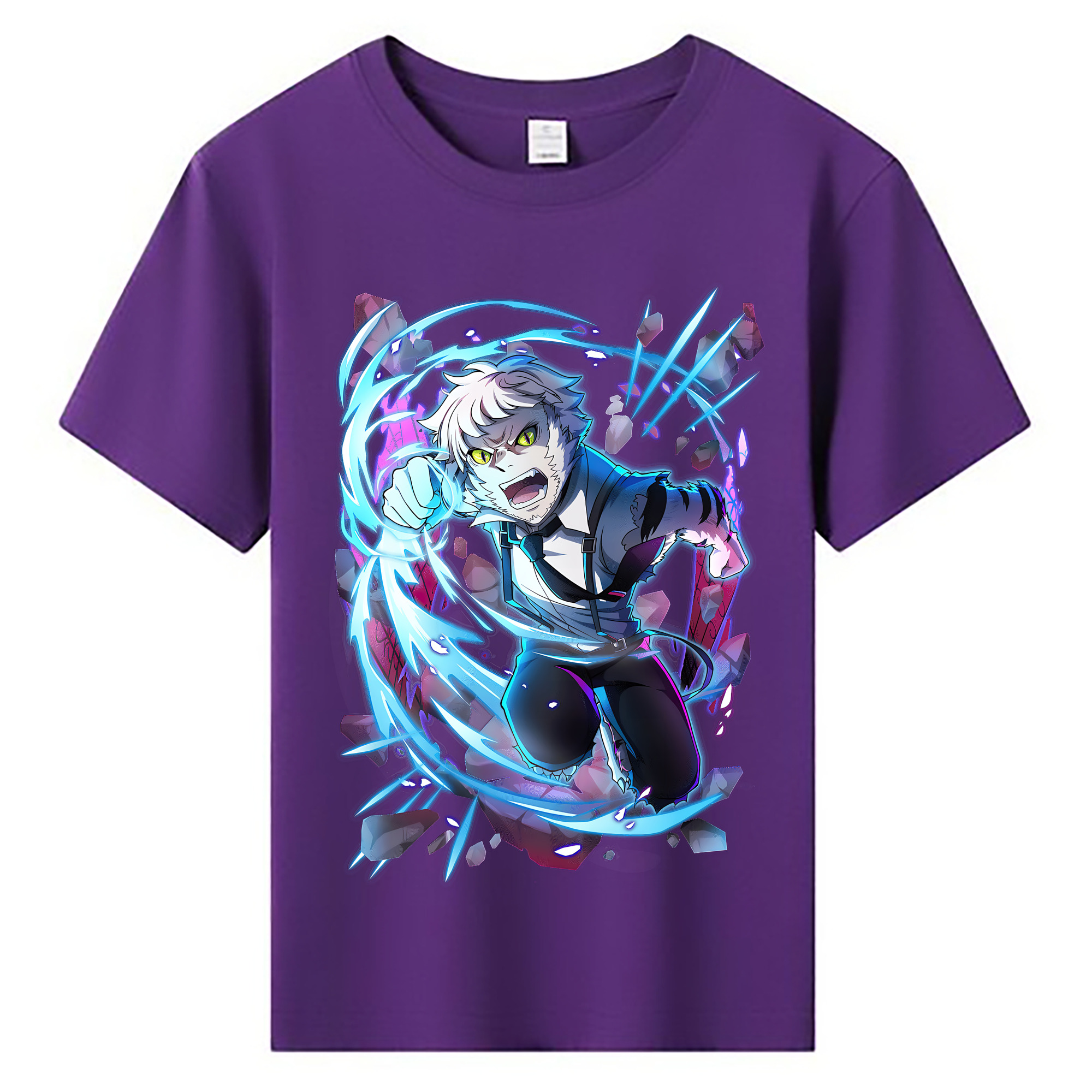 （画像用） 文豪ストレイドッグス Bungo Stray Dogs 綿100％キッズTシャツ（フロントプリント）