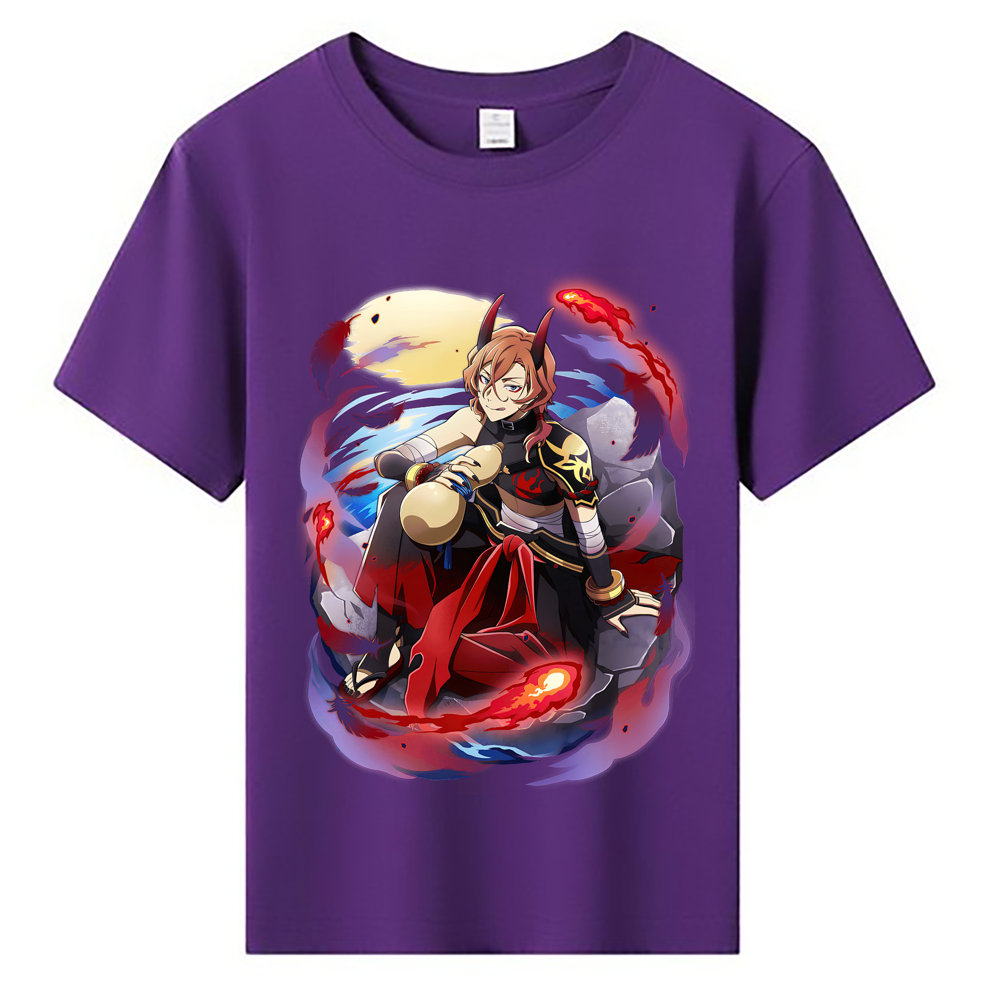 （画像用） 文豪ストレイドッグス Bungo Stray Dogs 綿100％キッズTシャツ（フロントプリント）