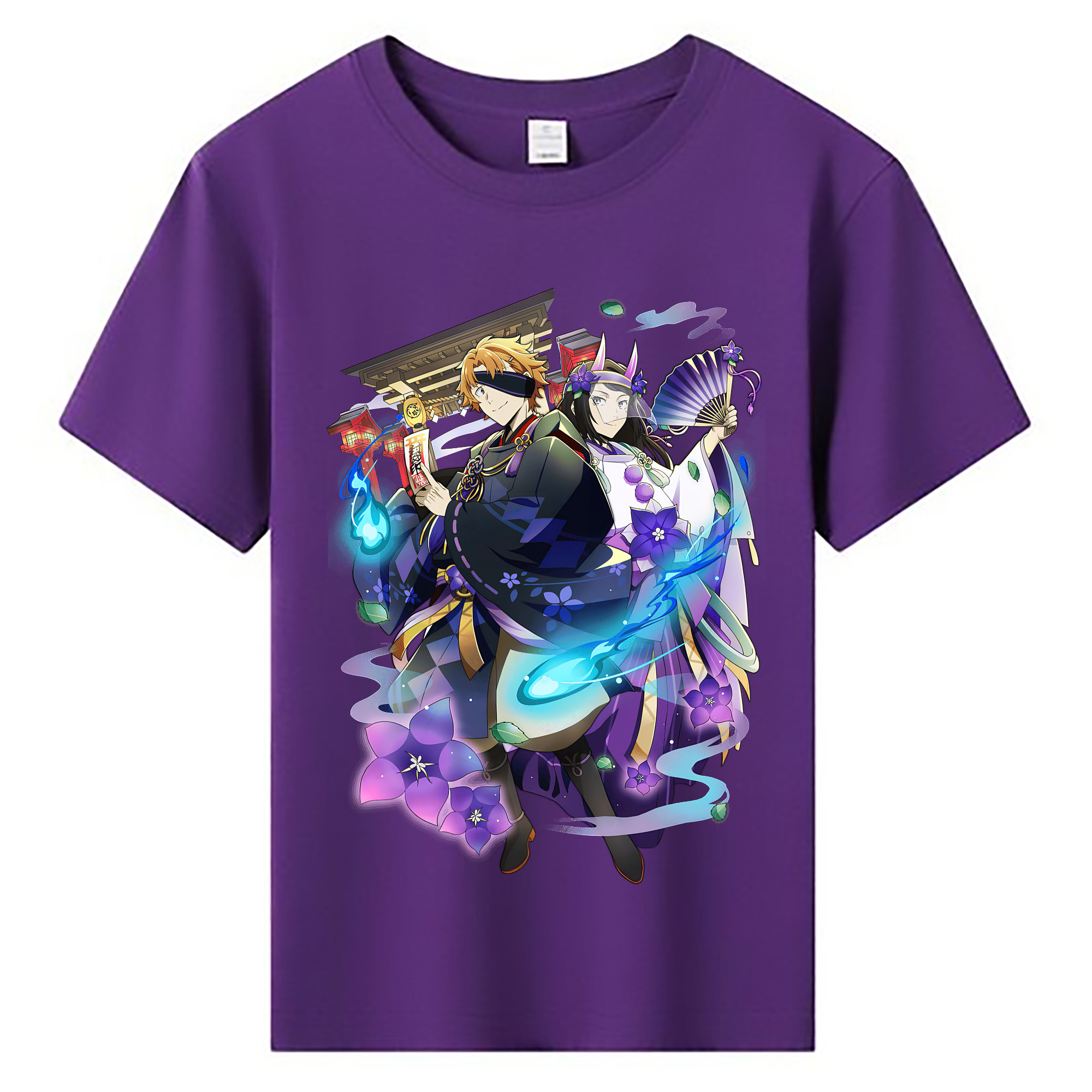 （画像用） 文豪ストレイドッグス Bungo Stray Dogs 綿100％キッズTシャツ（フロントプリント）