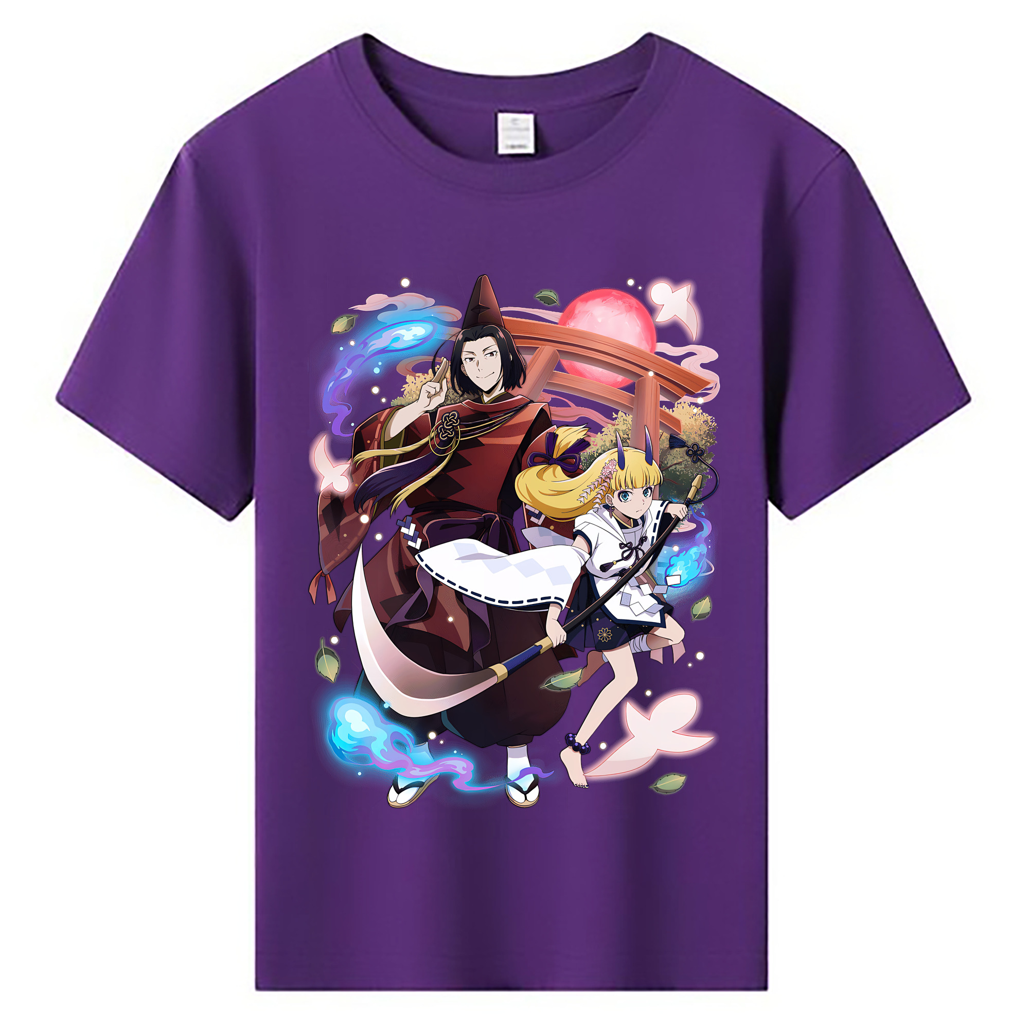 （画像用） 文豪ストレイドッグス Bungo Stray Dogs 綿100％キッズTシャツ（フロントプリント）