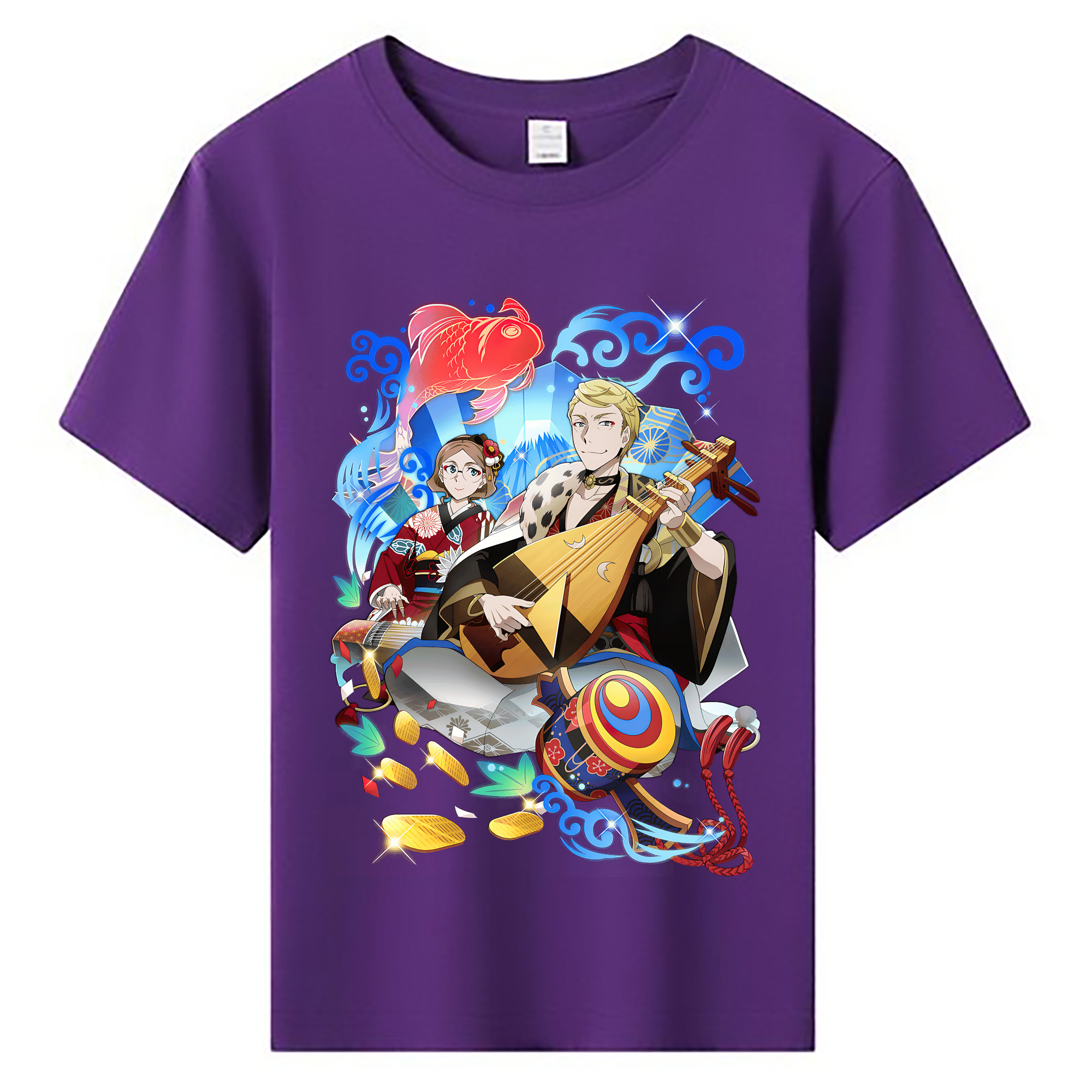 （画像用） 文豪ストレイドッグス Bungo Stray Dogs 綿100％キッズTシャツ（フロントプリント）