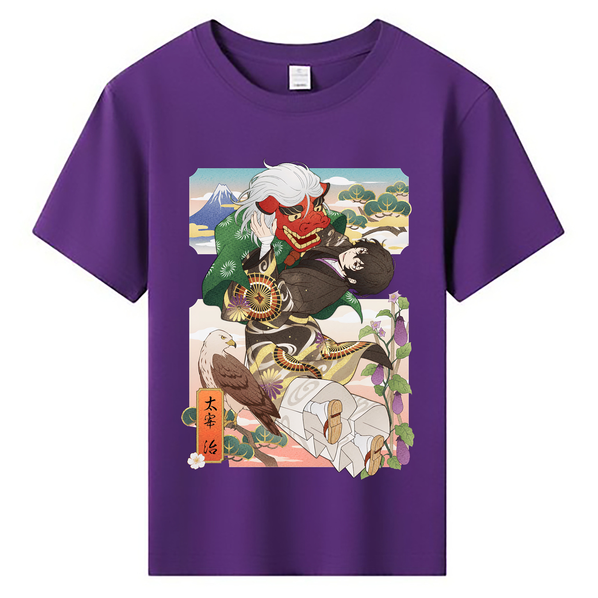 （画像用） 文豪ストレイドッグス Bungo Stray Dogs 綿100％キッズTシャツ（フロントプリント）