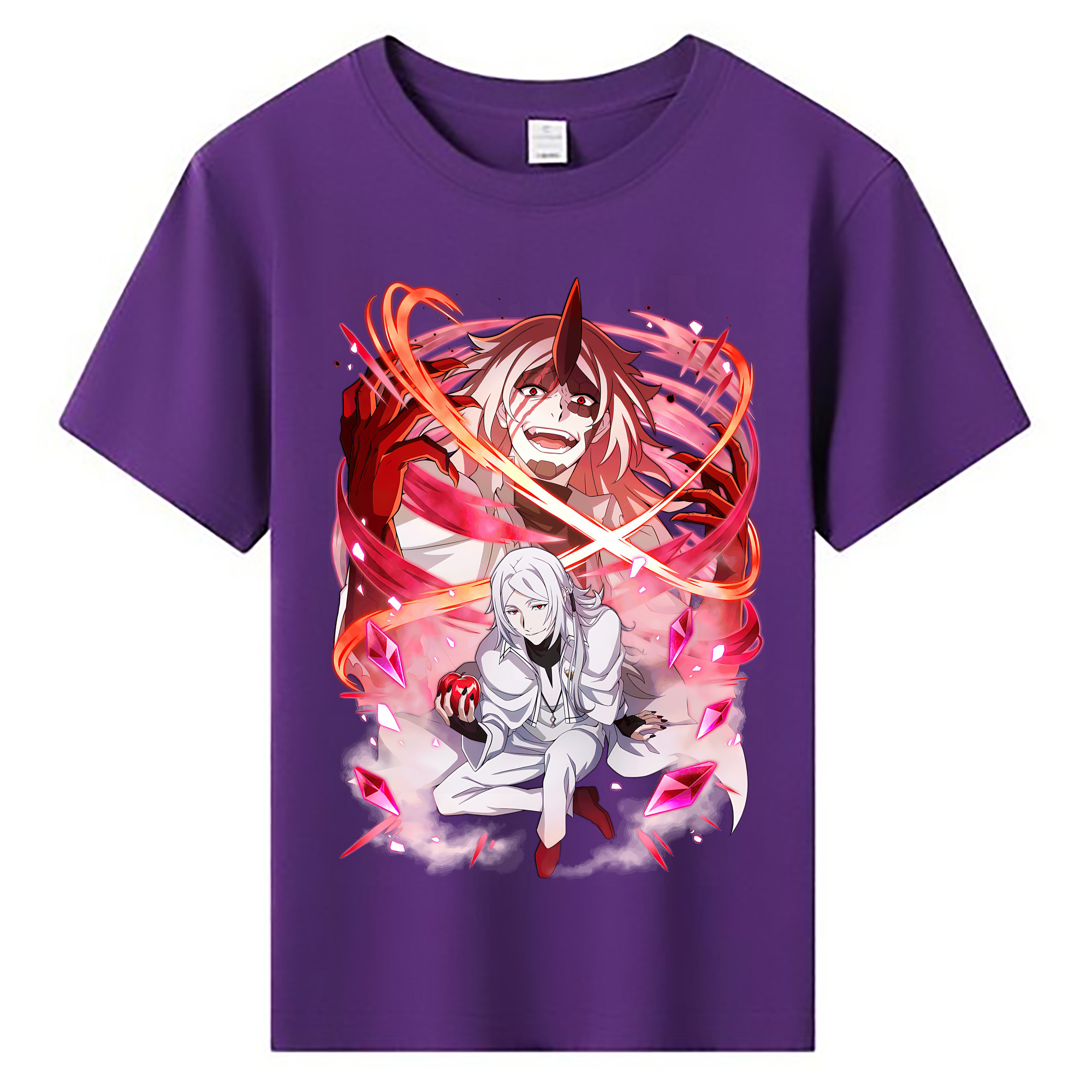 （画像用） 文豪ストレイドッグス Bungo Stray Dogs 綿100％キッズTシャツ（フロントプリント）