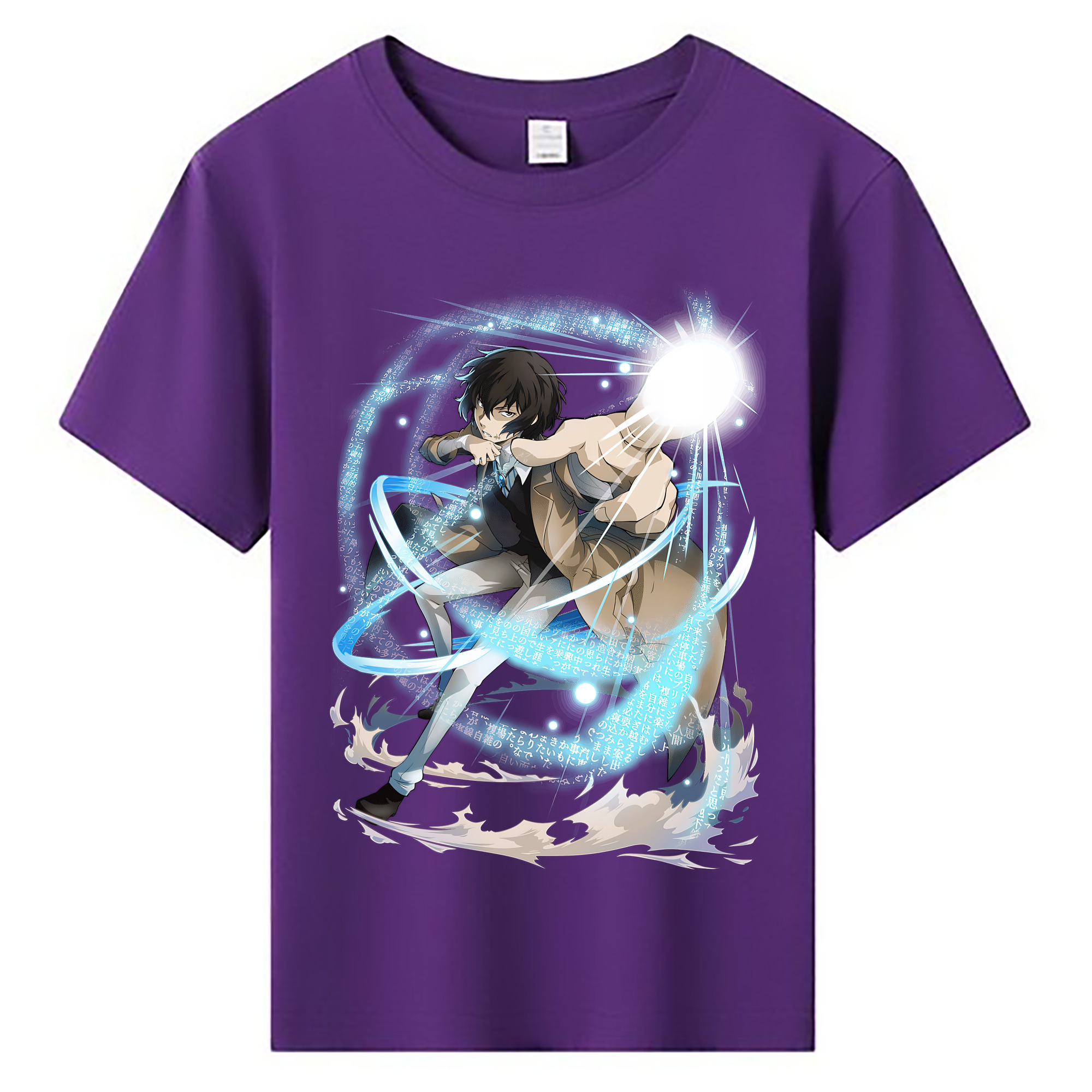 （画像用） 文豪ストレイドッグス Bungo Stray Dogs 綿100％キッズTシャツ（フロントプリント）