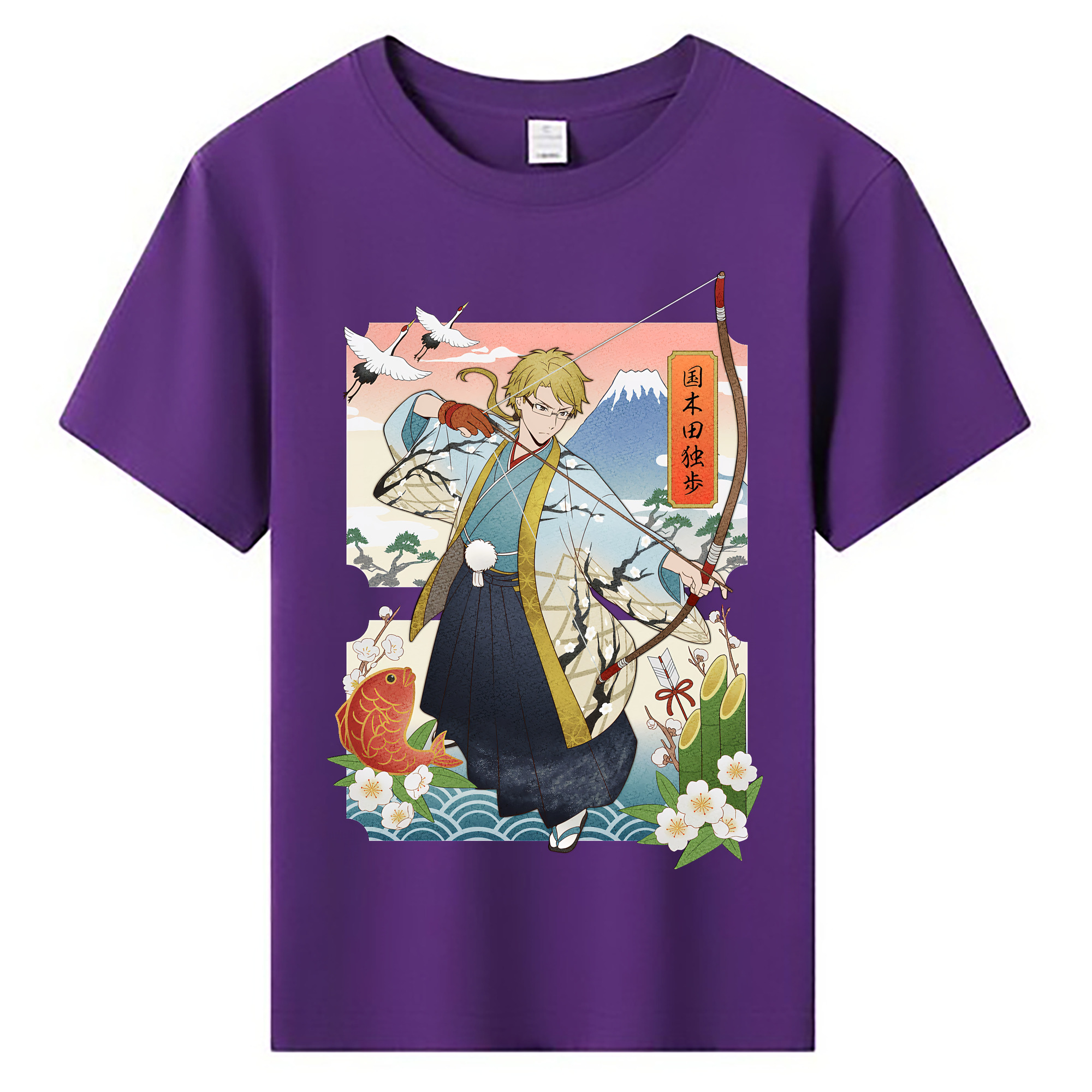 （画像用） 文豪ストレイドッグス Bungo Stray Dogs 綿100％キッズTシャツ（フロントプリント）