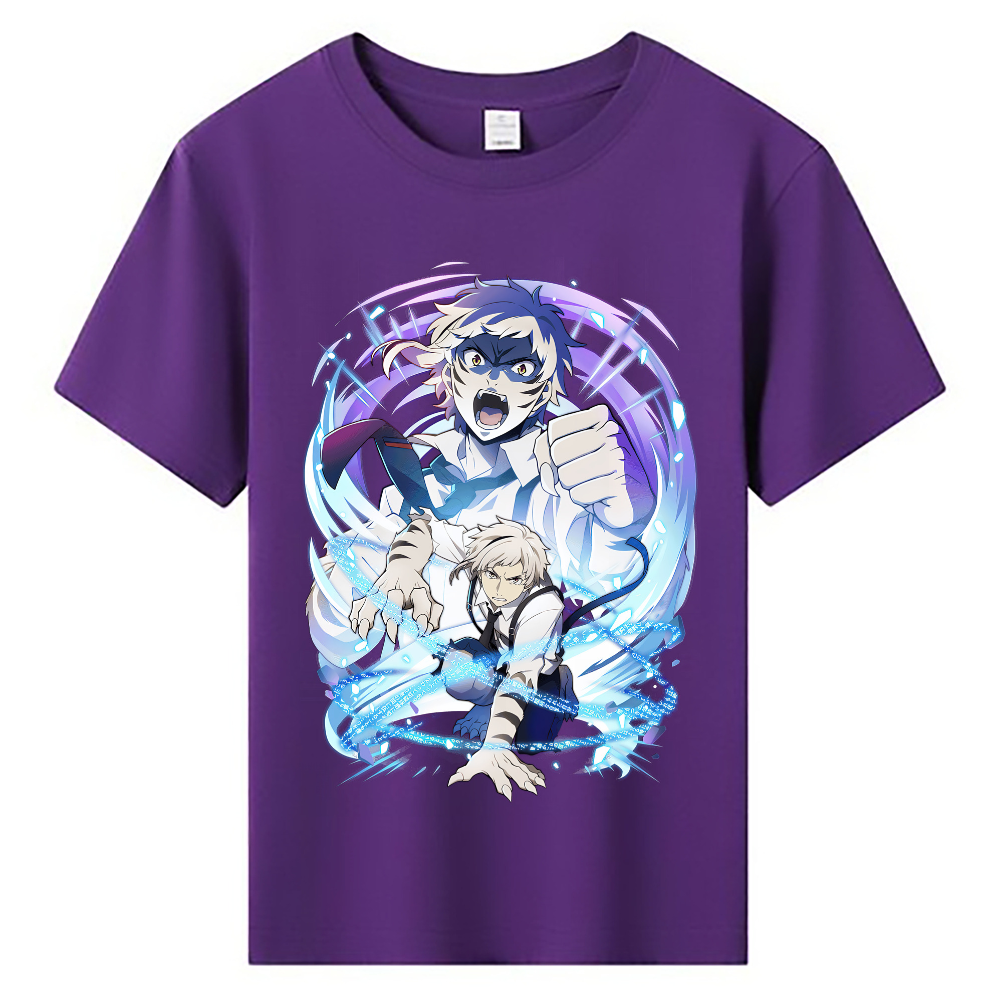 （画像用） 文豪ストレイドッグス Bungo Stray Dogs 綿100％キッズTシャツ（フロントプリント）