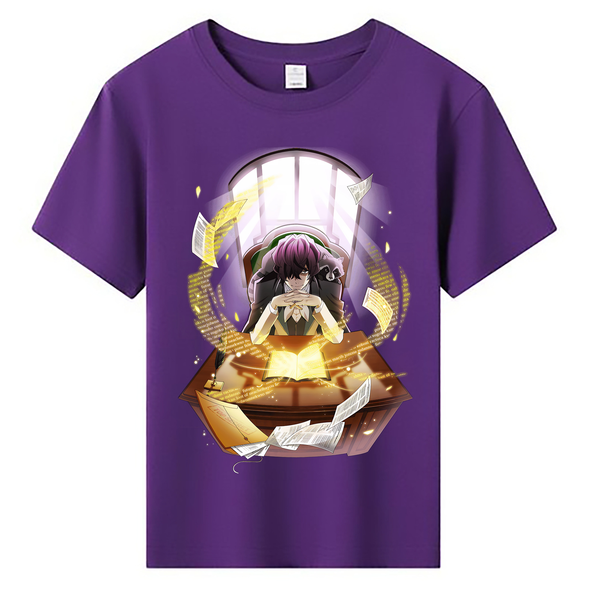 （画像用） 文豪ストレイドッグス Bungo Stray Dogs 綿100％キッズTシャツ（フロントプリント）