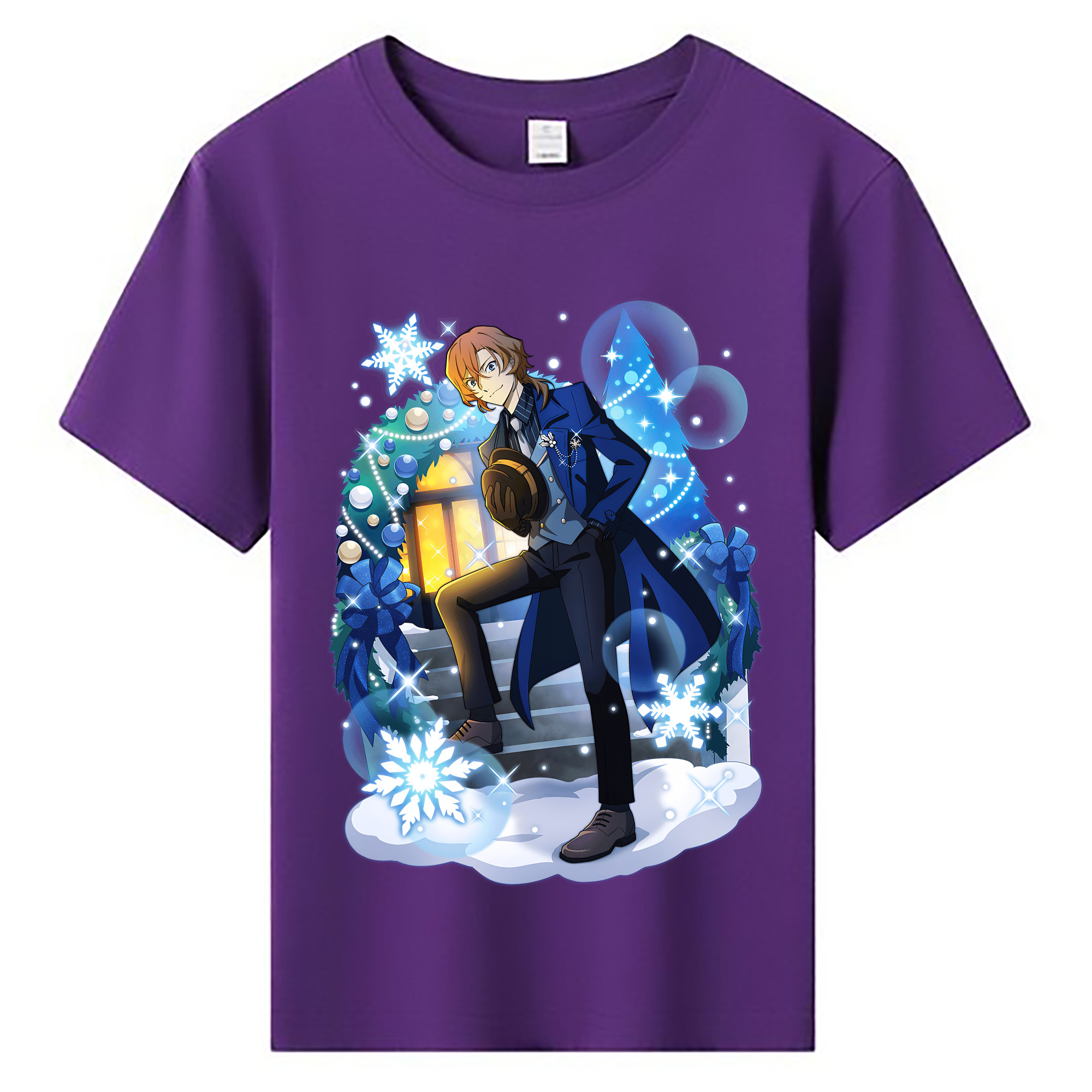 （画像用） 文豪ストレイドッグス Bungo Stray Dogs 綿100％キッズTシャツ（フロントプリント）