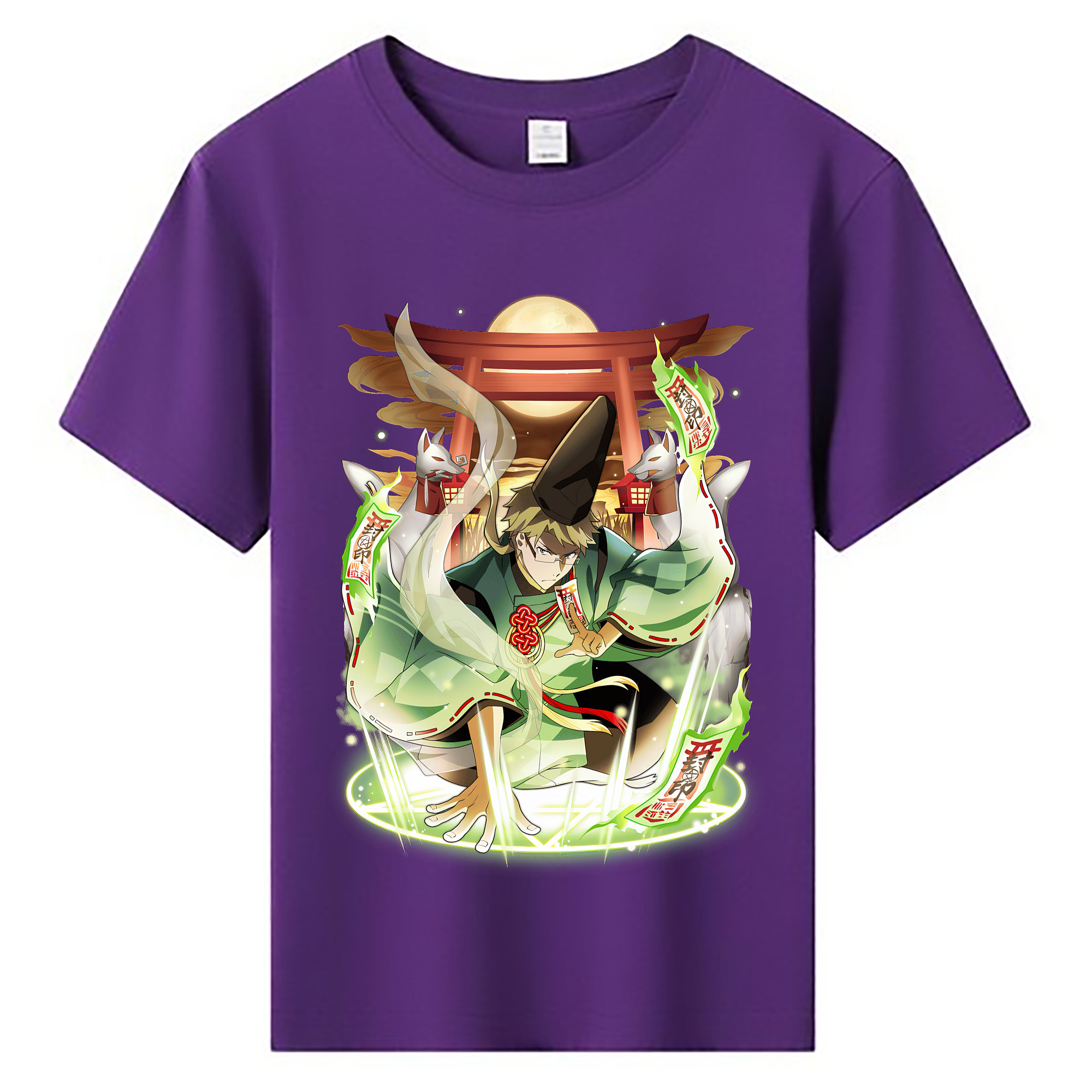 （画像用） 文豪ストレイドッグス Bungo Stray Dogs 綿100％キッズTシャツ（フロントプリント）