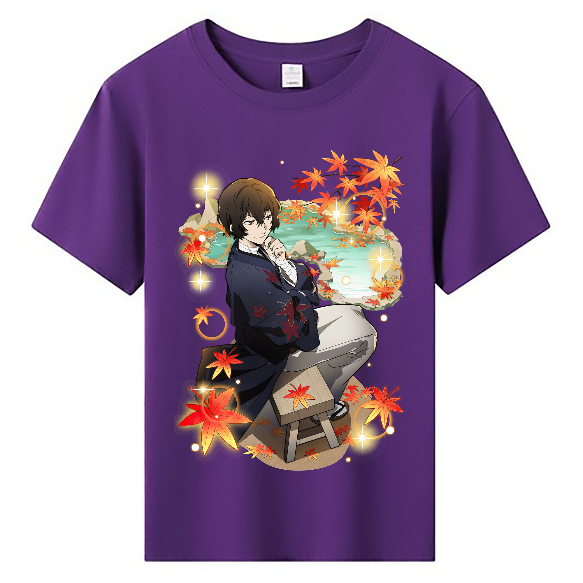（画像用） 文豪ストレイドッグス Bungo Stray Dogs 綿100％キッズTシャツ（フロントプリント）