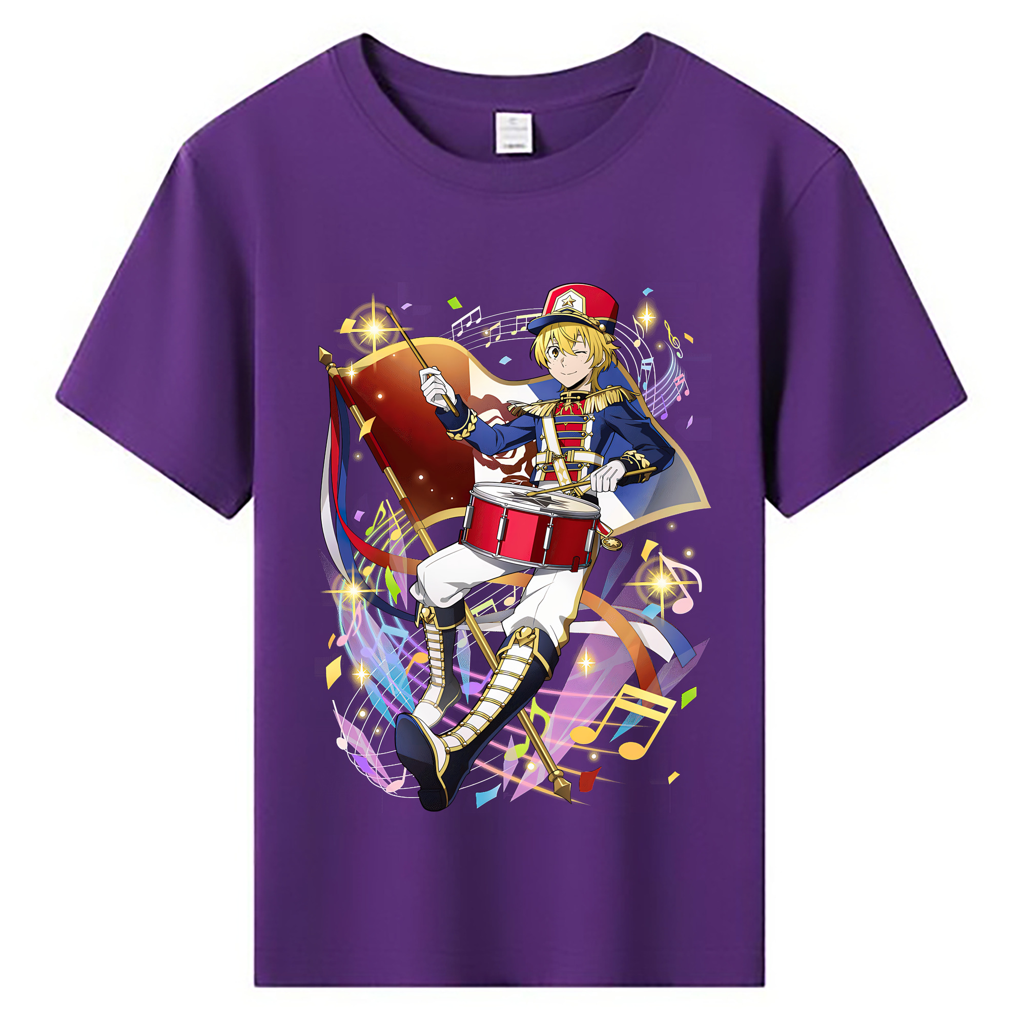 （画像用） 文豪ストレイドッグス Bungo Stray Dogs 綿100％キッズTシャツ（フロントプリント）