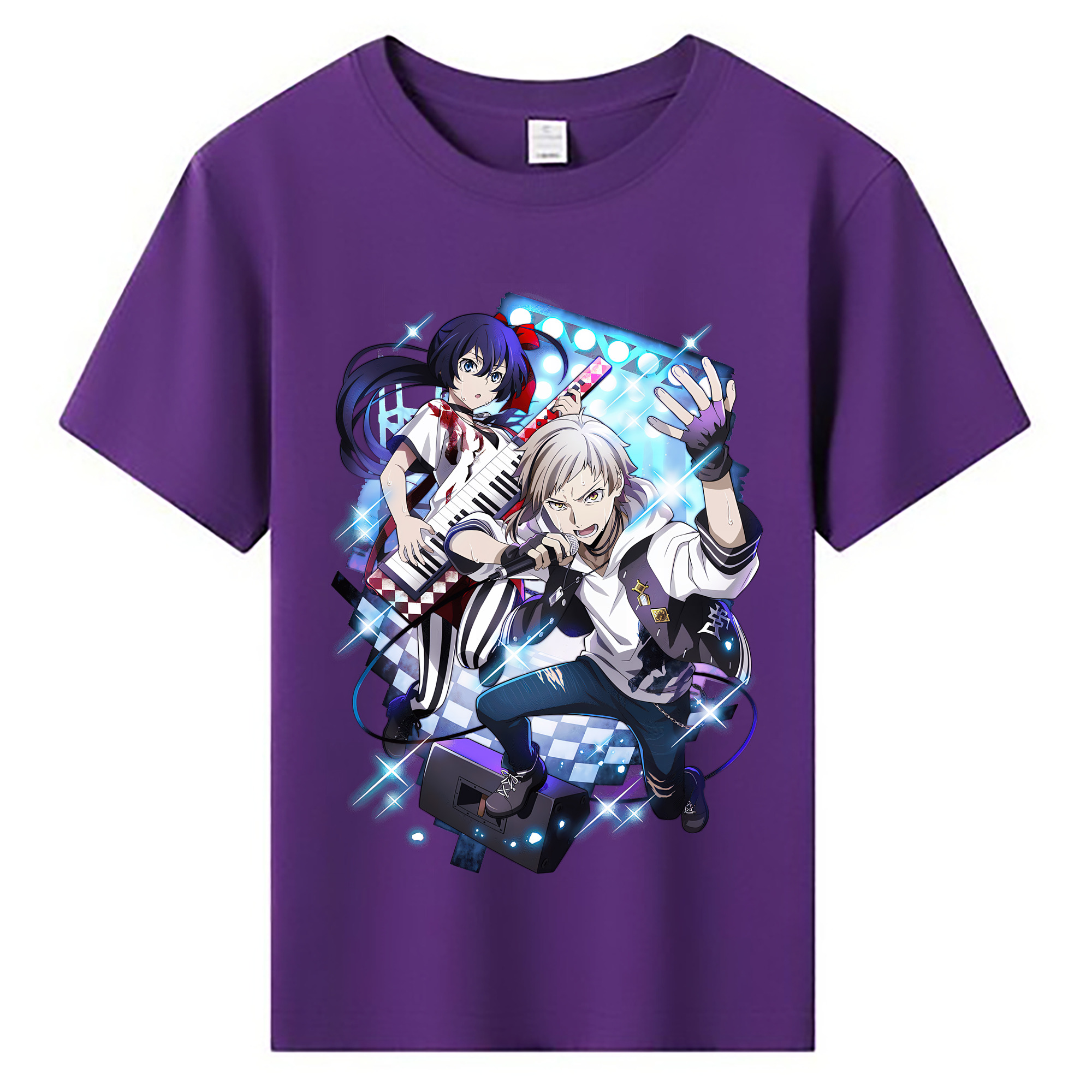 （画像用） 文豪ストレイドッグス Bungo Stray Dogs 綿100％キッズTシャツ（フロントプリント）