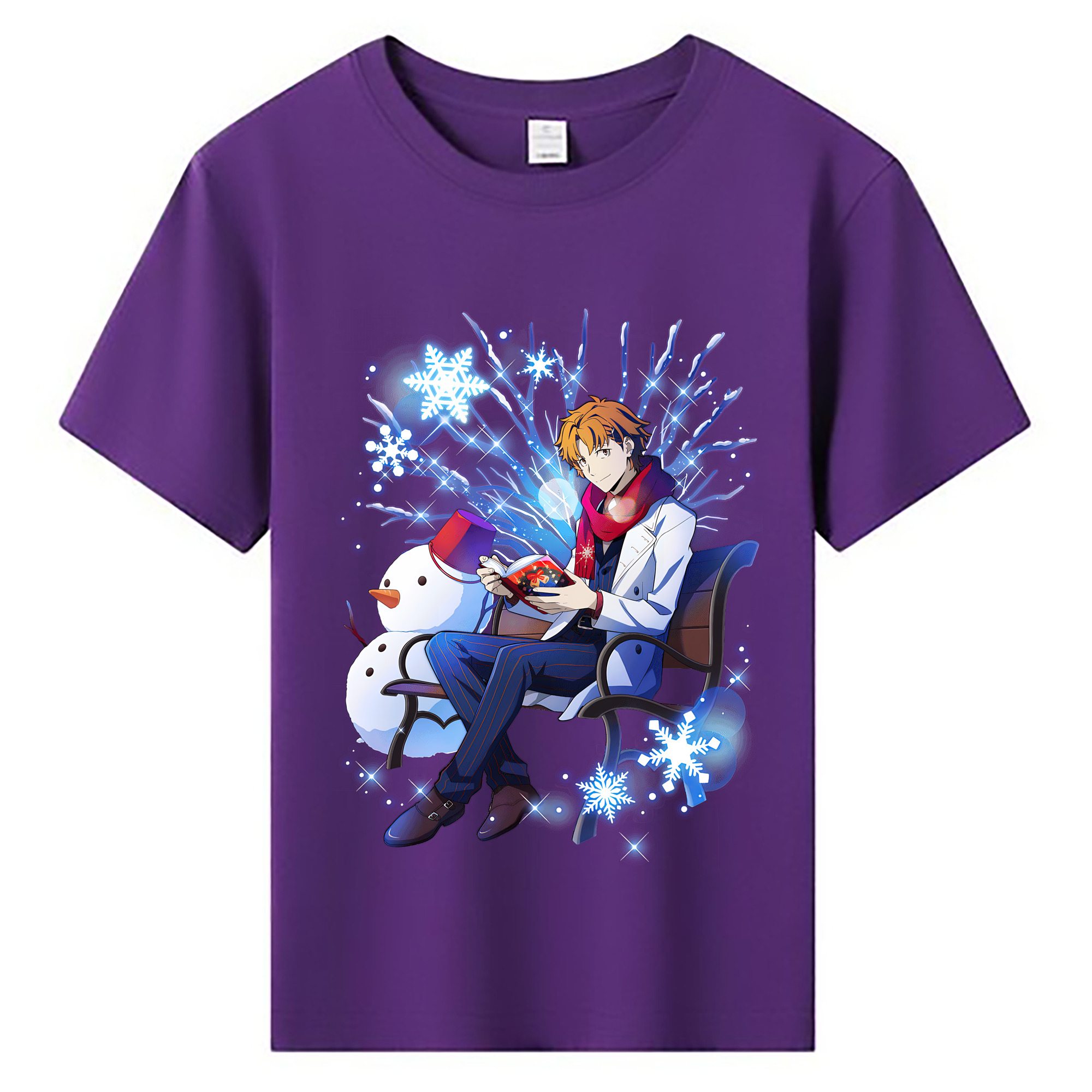 （画像用） 文豪ストレイドッグス Bungo Stray Dogs 綿100％キッズTシャツ（フロントプリント）
