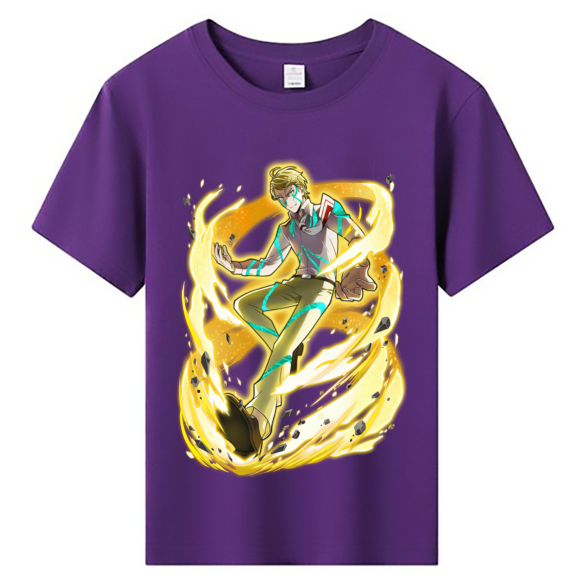 （画像用） 文豪ストレイドッグス Bungo Stray Dogs 綿100％キッズTシャツ（フロントプリント）