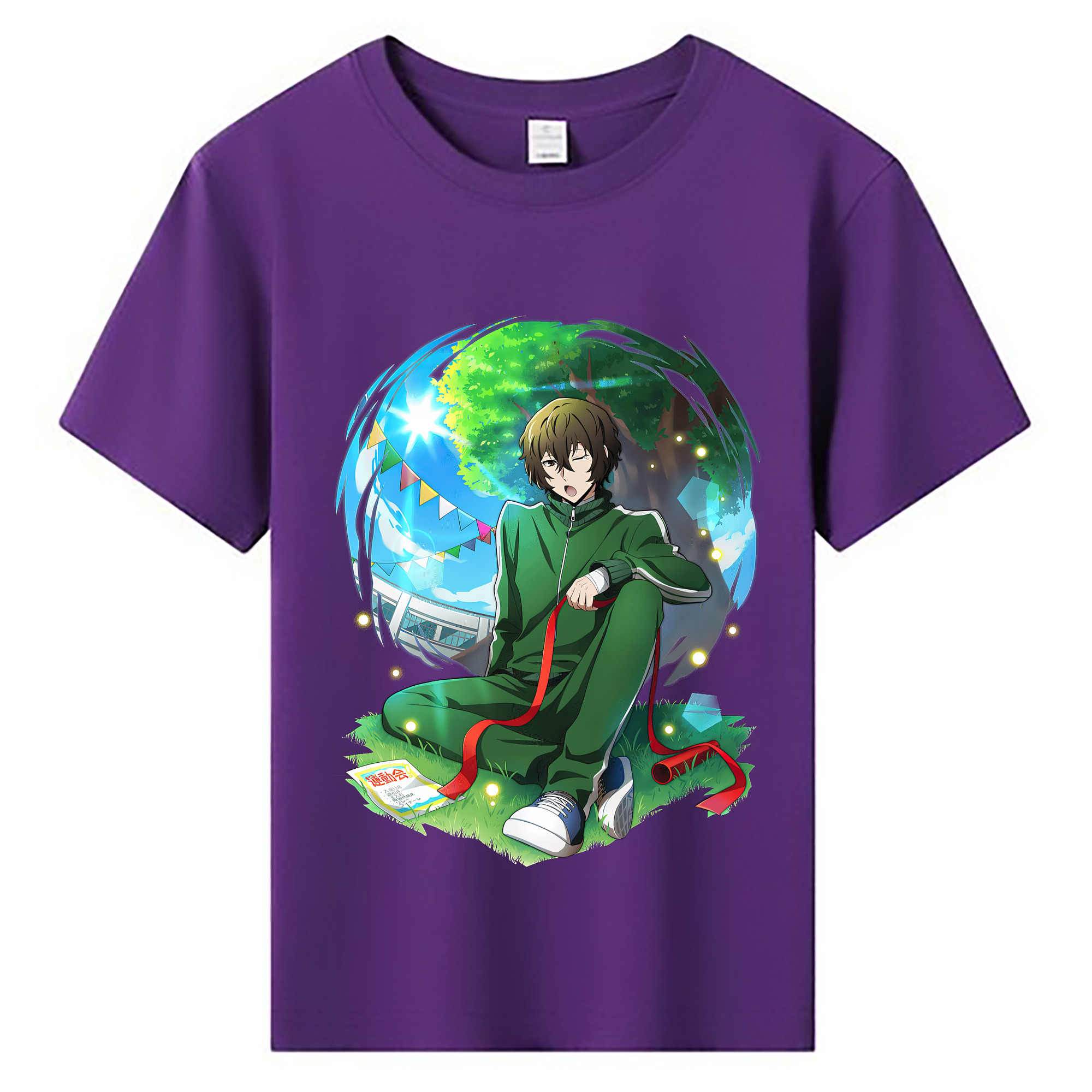 （画像用） 文豪ストレイドッグス Bungo Stray Dogs 綿100％キッズTシャツ（フロントプリント）