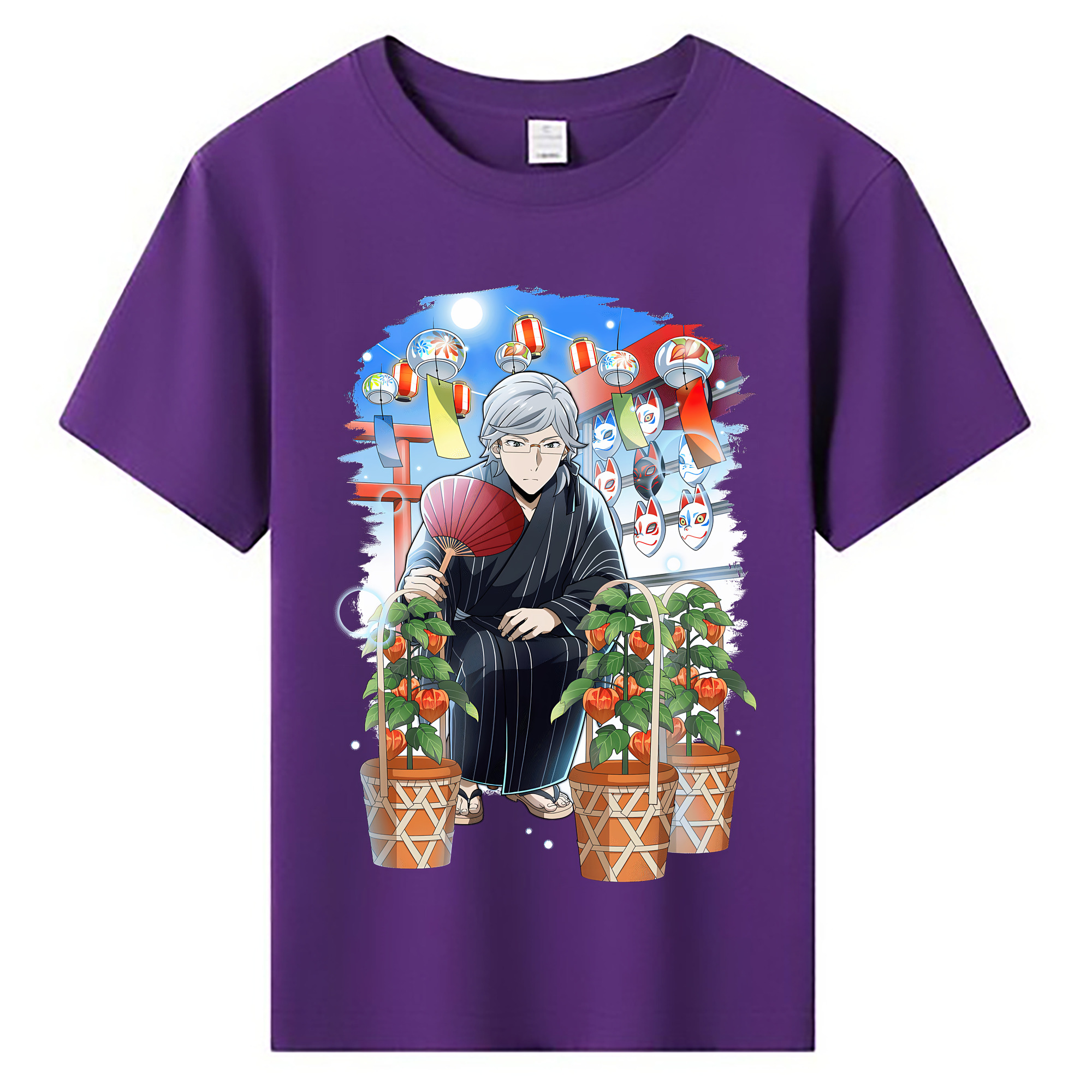 （画像用） 文豪ストレイドッグス Bungo Stray Dogs 綿100％キッズTシャツ（フロントプリント）