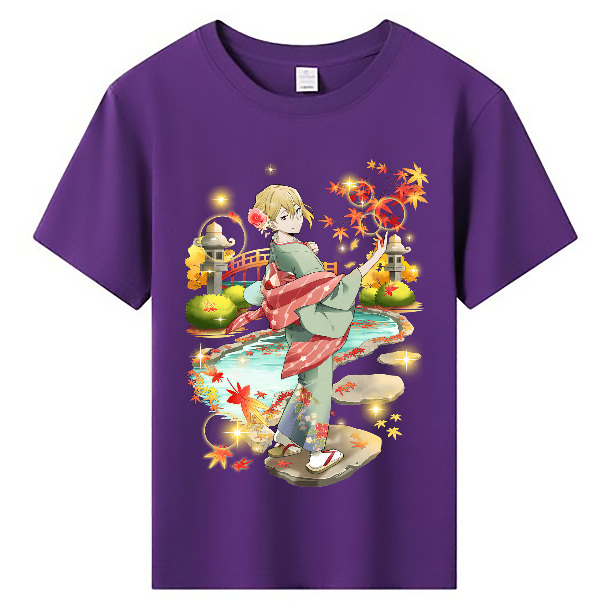 （画像用） 文豪ストレイドッグス Bungo Stray Dogs 綿100％キッズTシャツ（フロントプリント）