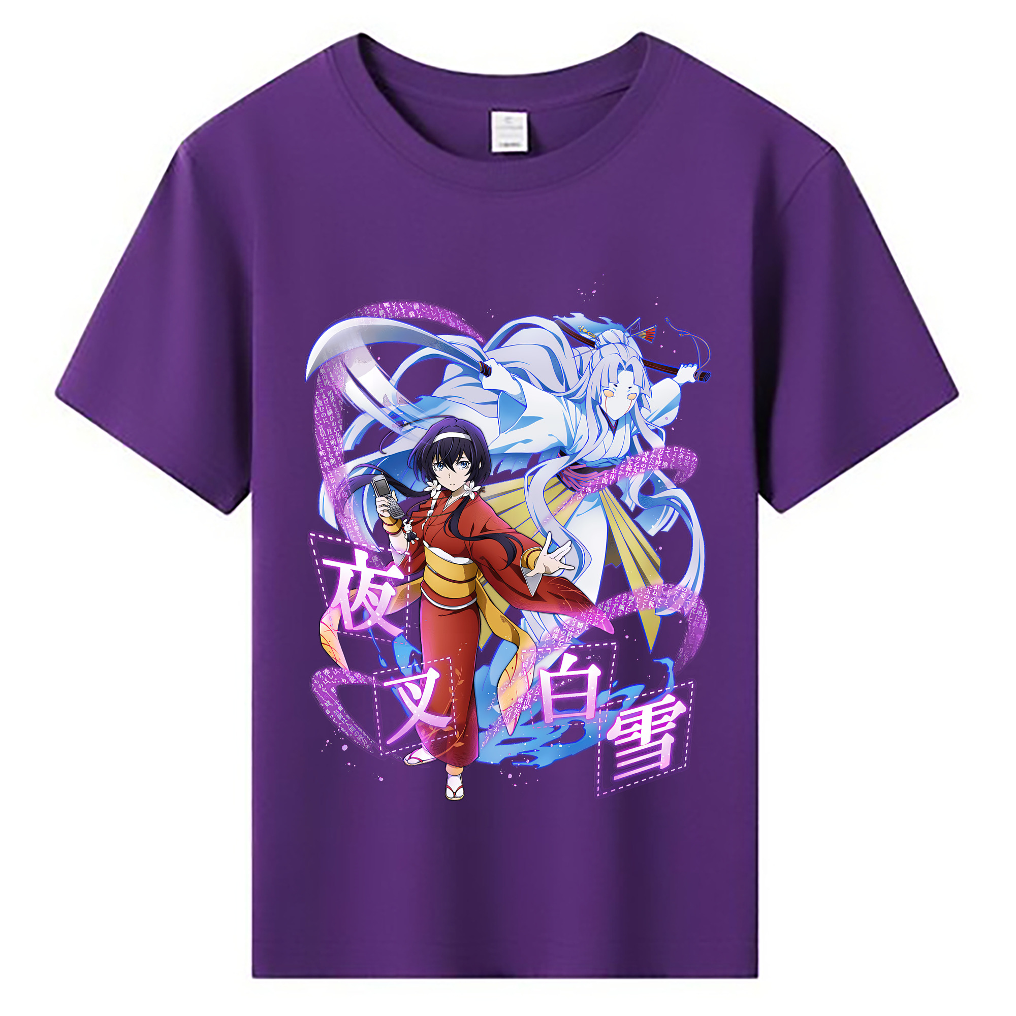 （画像用） 文豪ストレイドッグス Bungo Stray Dogs 綿100％キッズTシャツ（フロントプリント）