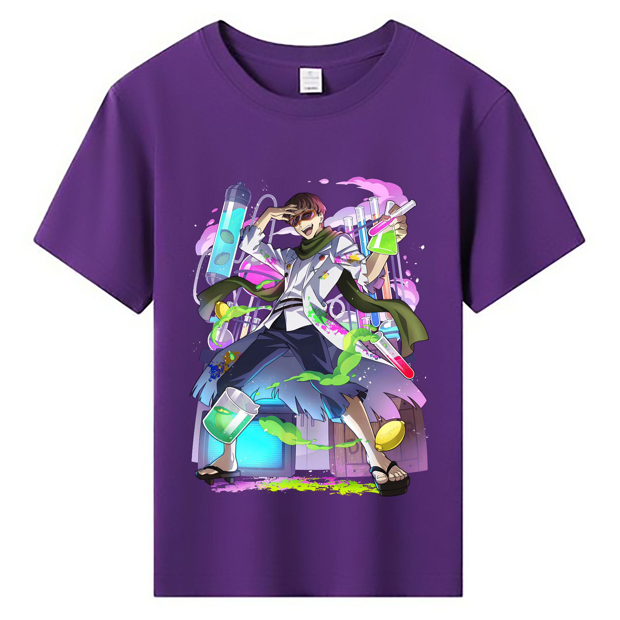 （画像用） 文豪ストレイドッグス Bungo Stray Dogs 綿100％キッズTシャツ（フロントプリント）