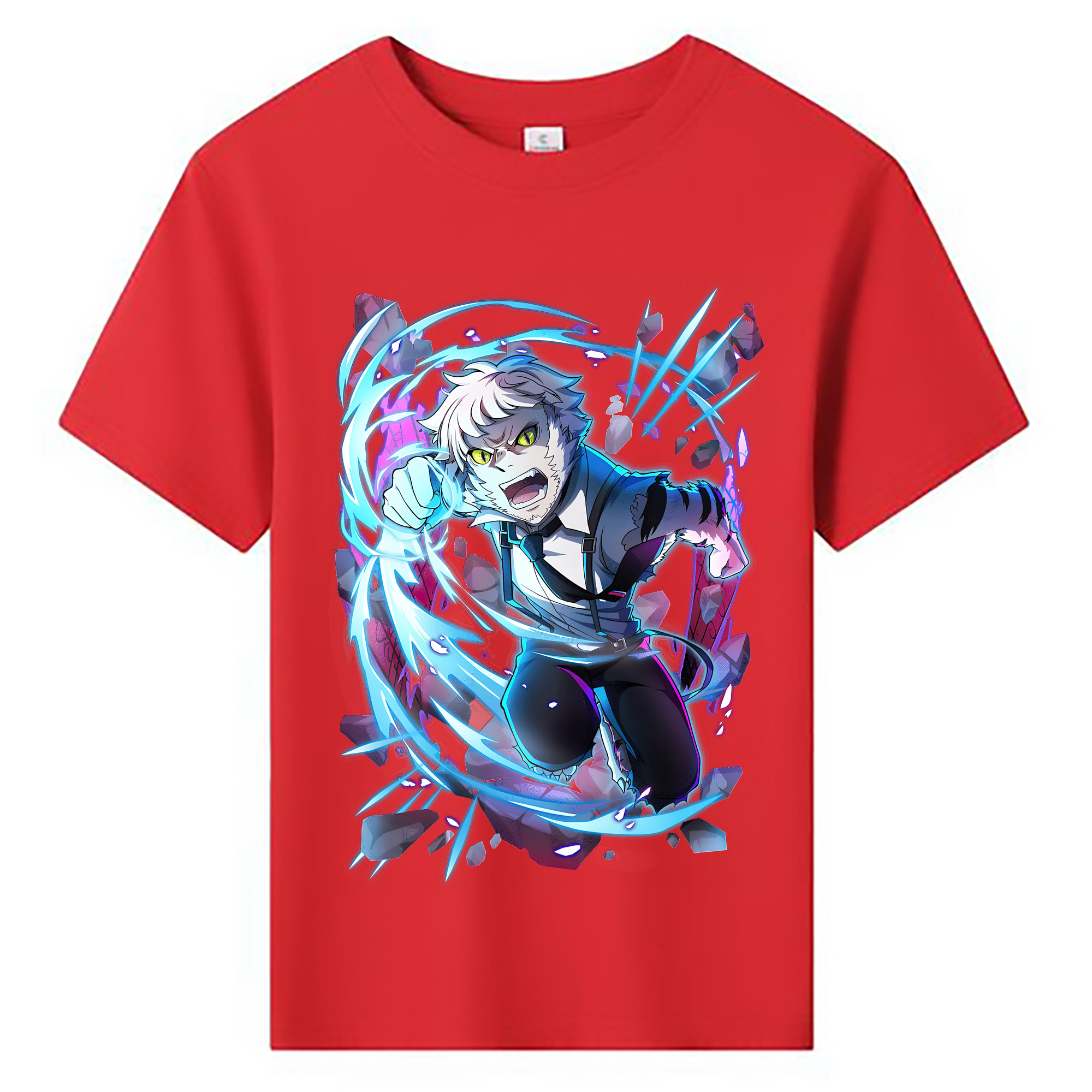 （画像用） 文豪ストレイドッグス Bungo Stray Dogs 綿100％キッズTシャツ（フロントプリント）