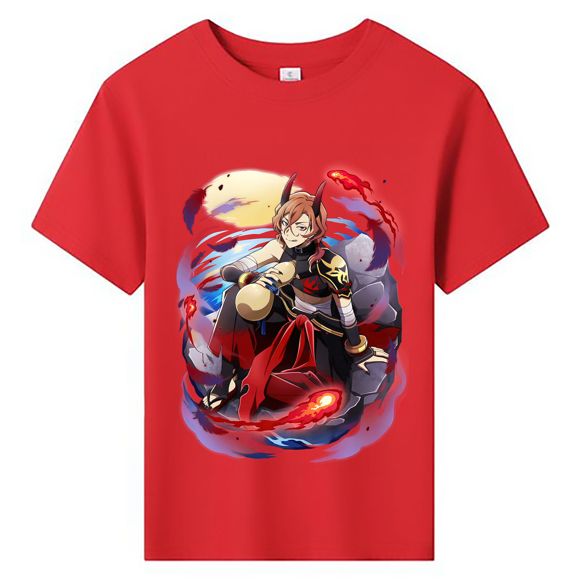（画像用） 文豪ストレイドッグス Bungo Stray Dogs 綿100％キッズTシャツ（フロントプリント）