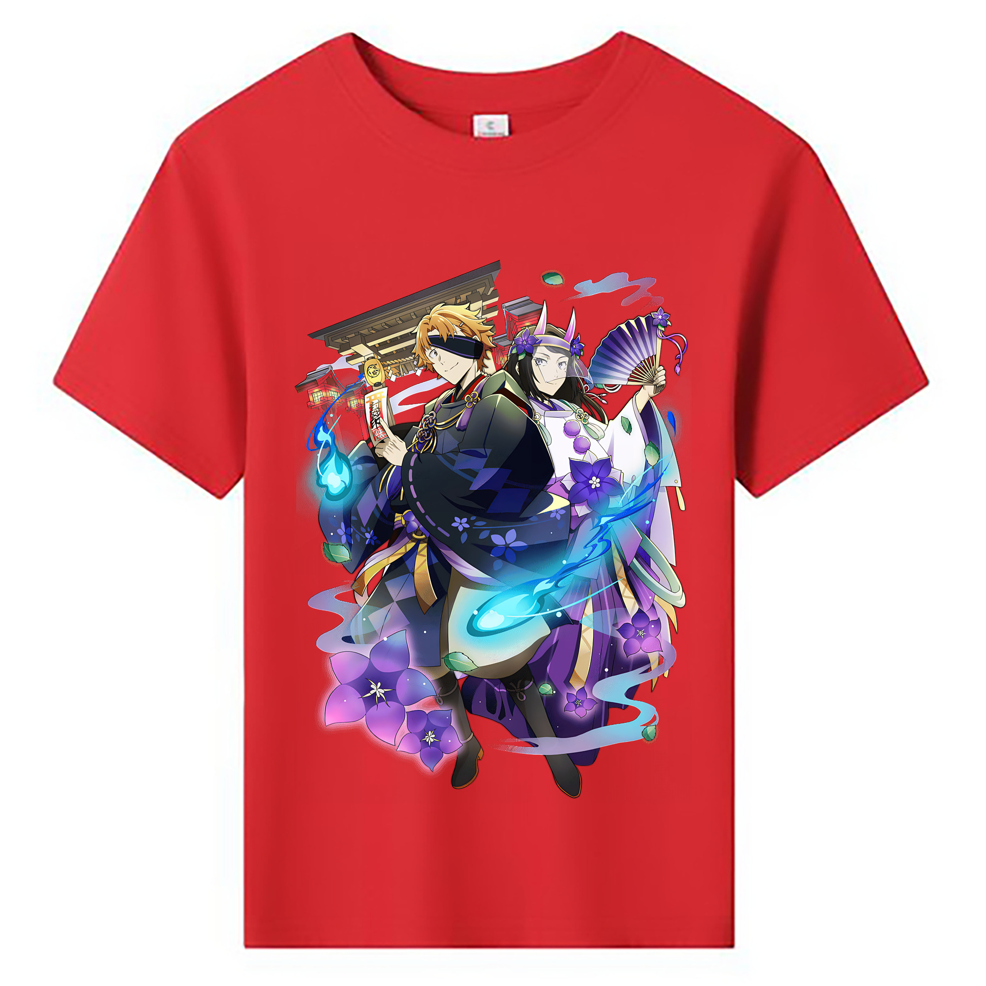 （画像用） 文豪ストレイドッグス Bungo Stray Dogs 綿100％キッズTシャツ（フロントプリント）