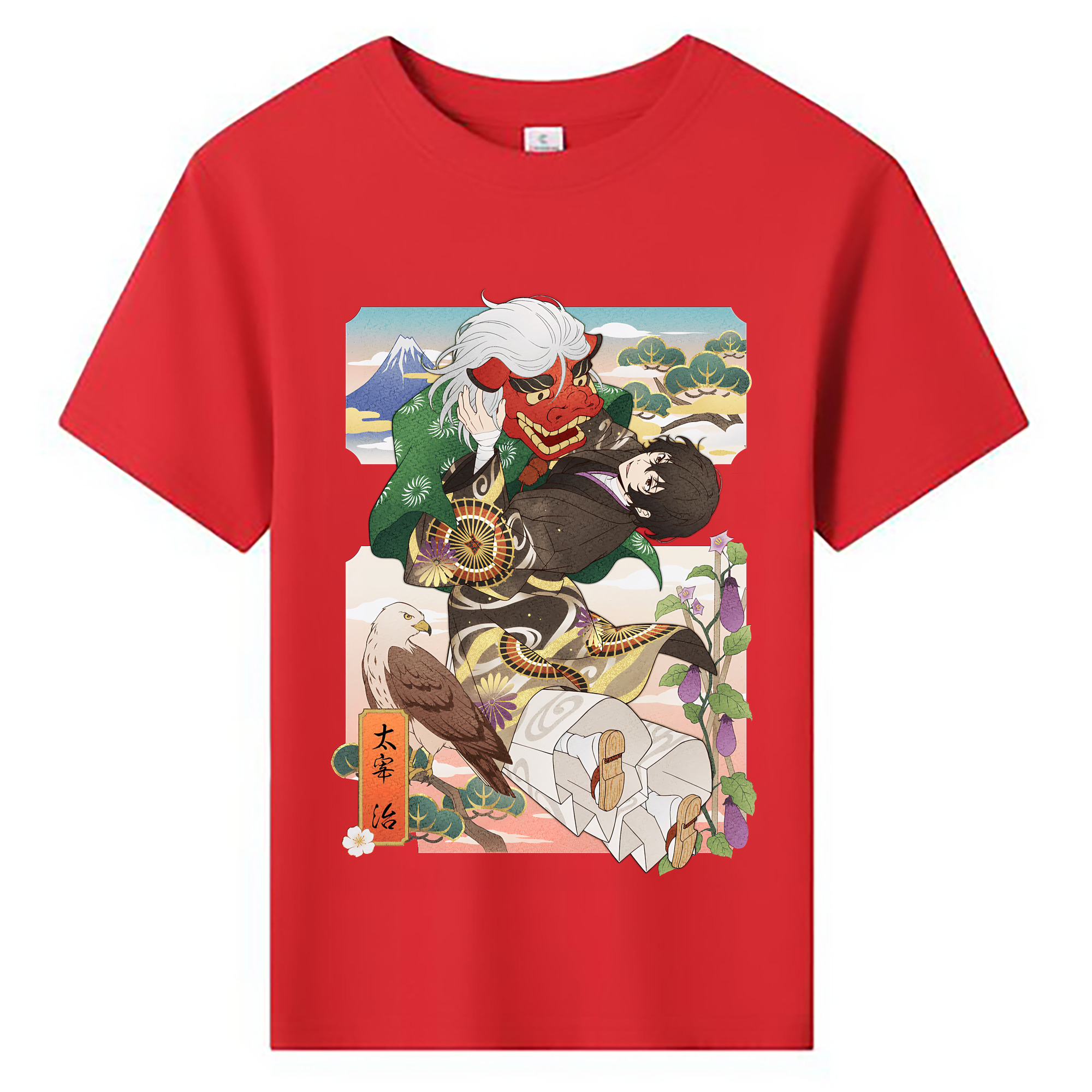 （画像用） 文豪ストレイドッグス Bungo Stray Dogs 綿100％キッズTシャツ（フロントプリント）