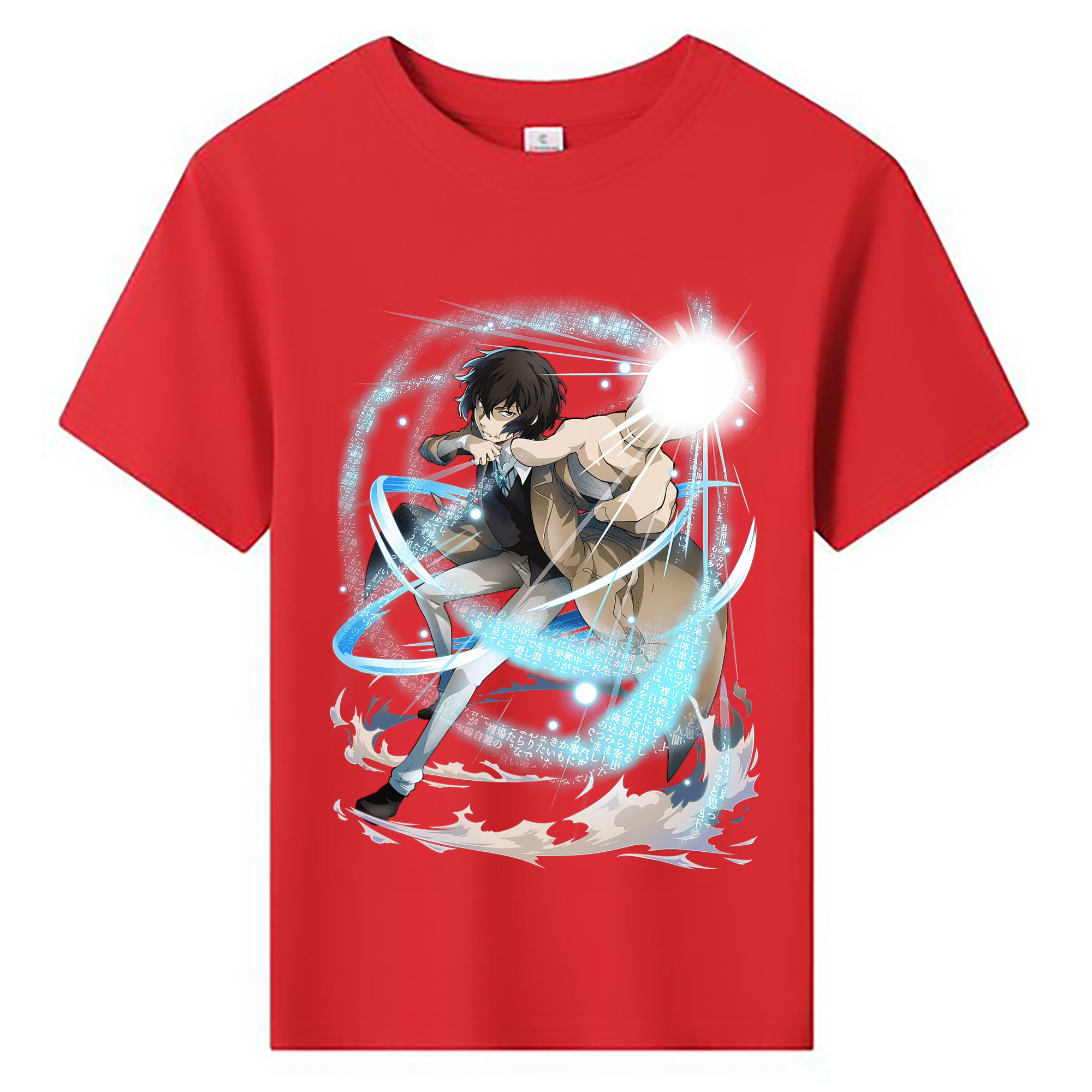 （画像用） 文豪ストレイドッグス Bungo Stray Dogs 綿100％キッズTシャツ（フロントプリント）