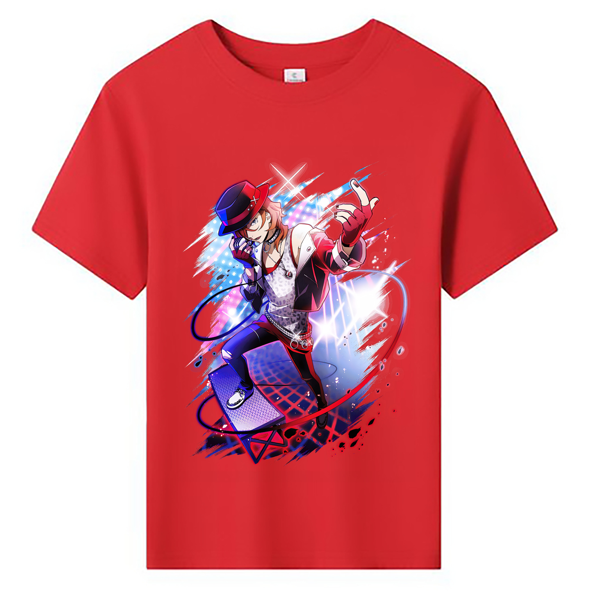 （画像用） 文豪ストレイドッグス Bungo Stray Dogs 綿100％キッズTシャツ（フロントプリント）