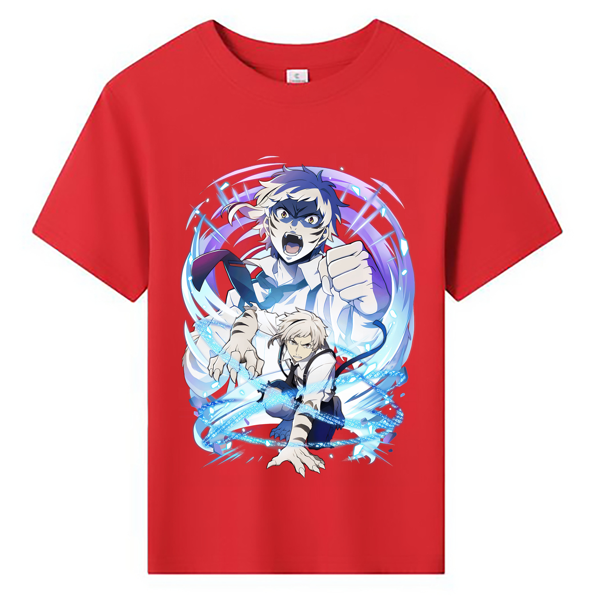 （画像用） 文豪ストレイドッグス Bungo Stray Dogs 綿100％キッズTシャツ（フロントプリント）