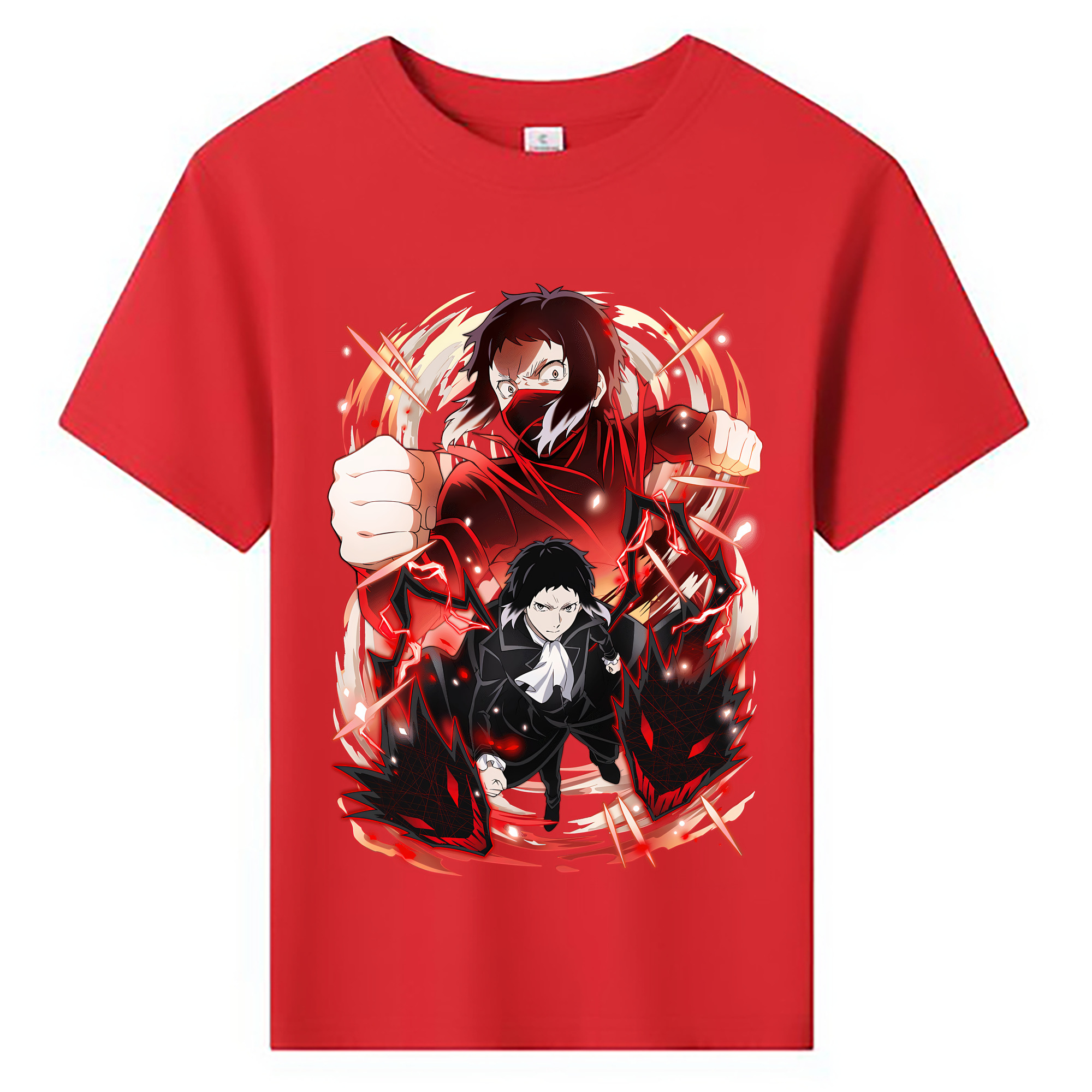 （画像用） 文豪ストレイドッグス Bungo Stray Dogs 綿100％キッズTシャツ（フロントプリント）